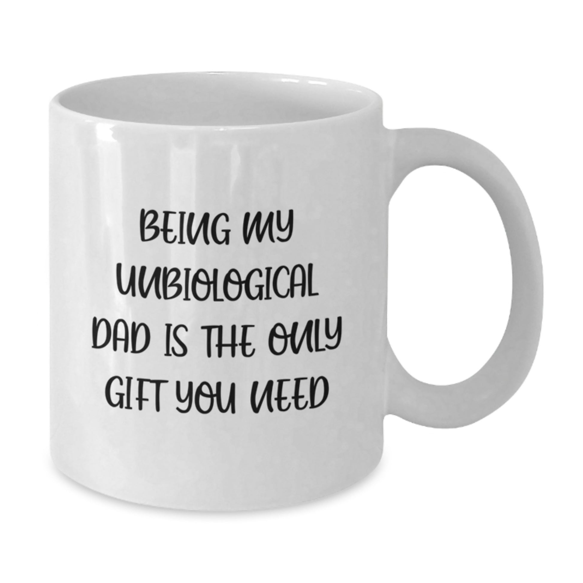 Funny Unbiological Dad Gifts from Men, Women, Friends, Coworkers, Family to Unbiological Dad on Graduation Unique Gifts - Additional