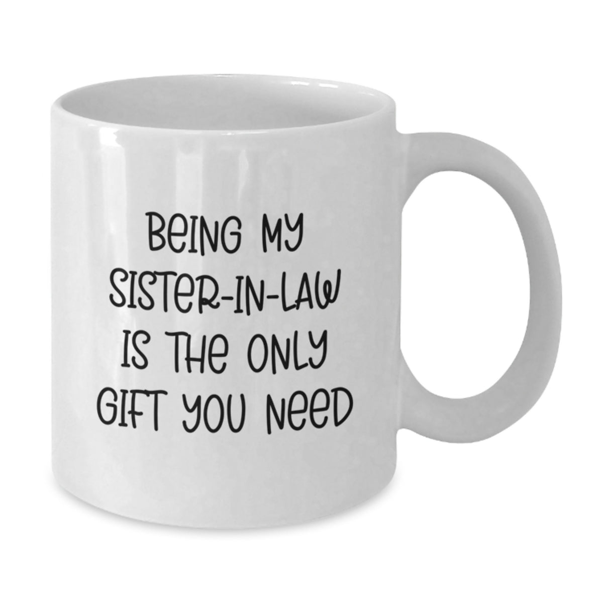 Sister-in-law Keepsake White Ceramic Coffee Mug Birthday Gift - Additional