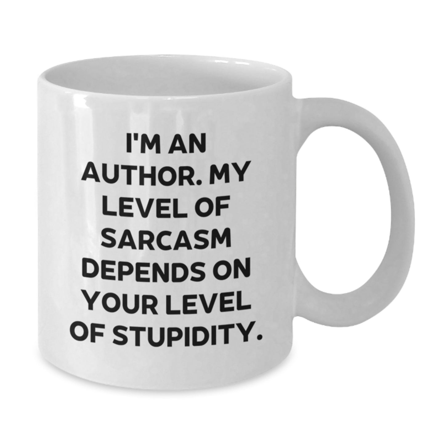 Funny Author Gifts for Men, White Coffee Mug with Inspirational Quote - Gifts from Friends to Graduation Unique Gifts - Additional