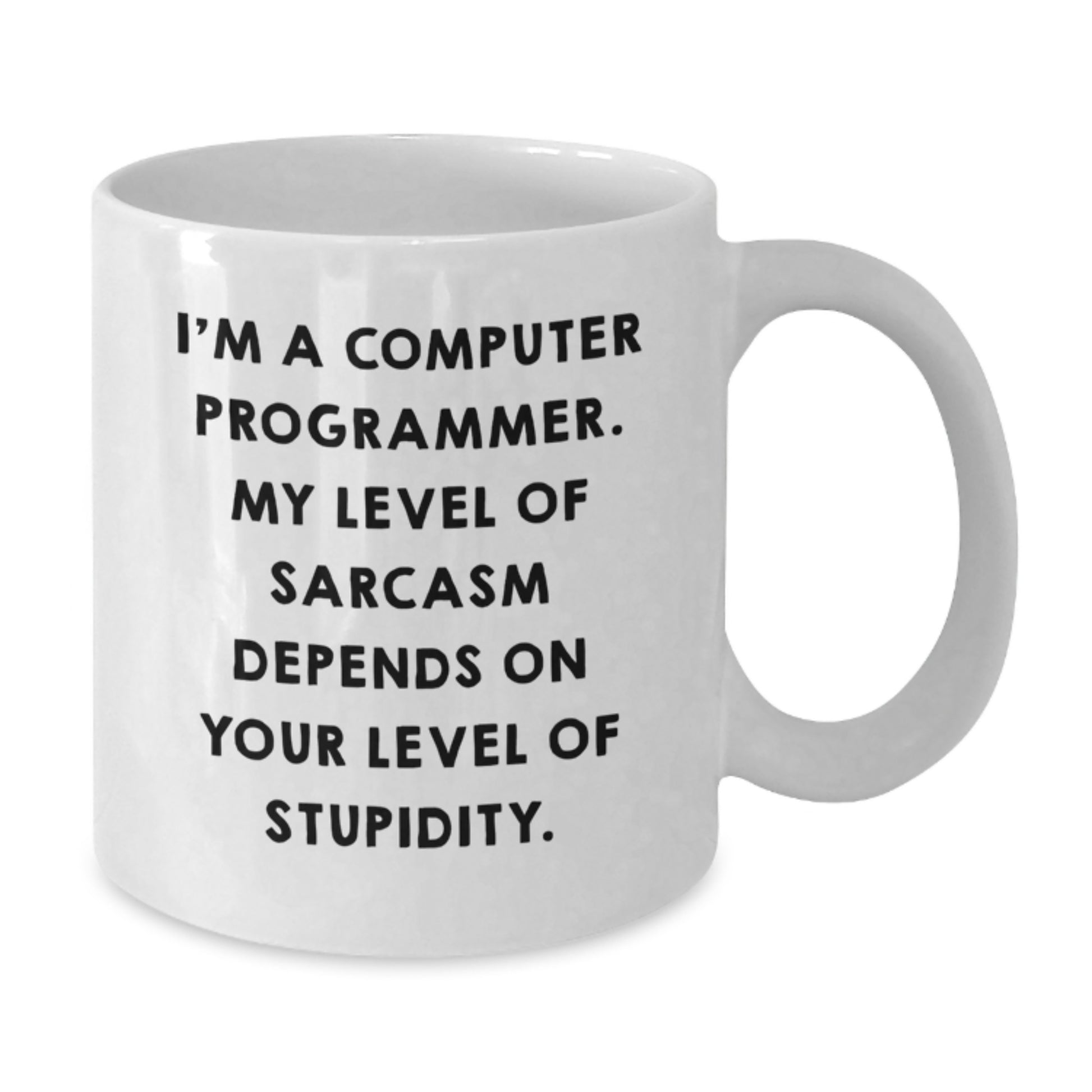 Funny Computer Programmer Gifts for Men from Friends, White Coffee Mug with Sassy Quote, Graduation Unique Gifts for Him - Additional