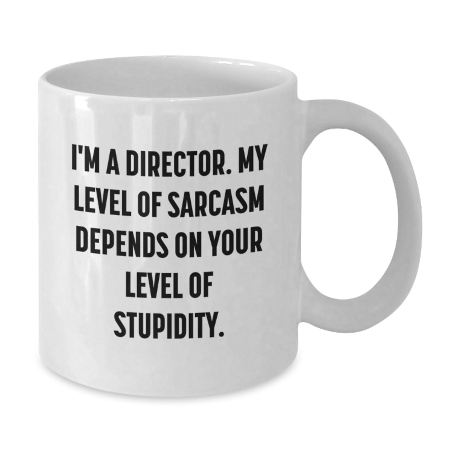 Funny Director Coffee Mug Gifts from Friends for Graduation Unique White Ceramic - Additional