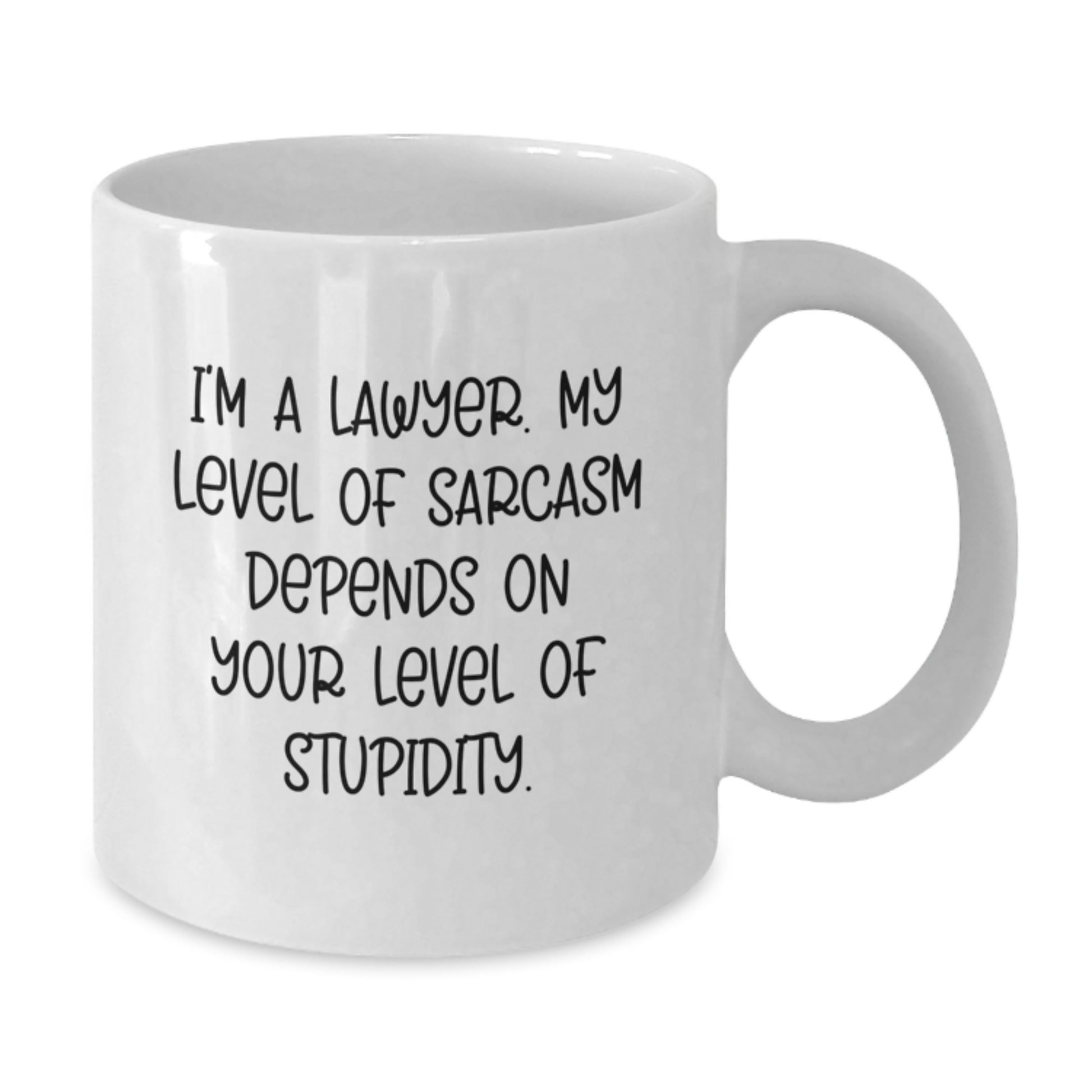 Lawyer Keepsake White Coffee Mug for Him Surprise Birthday Gift - Additional