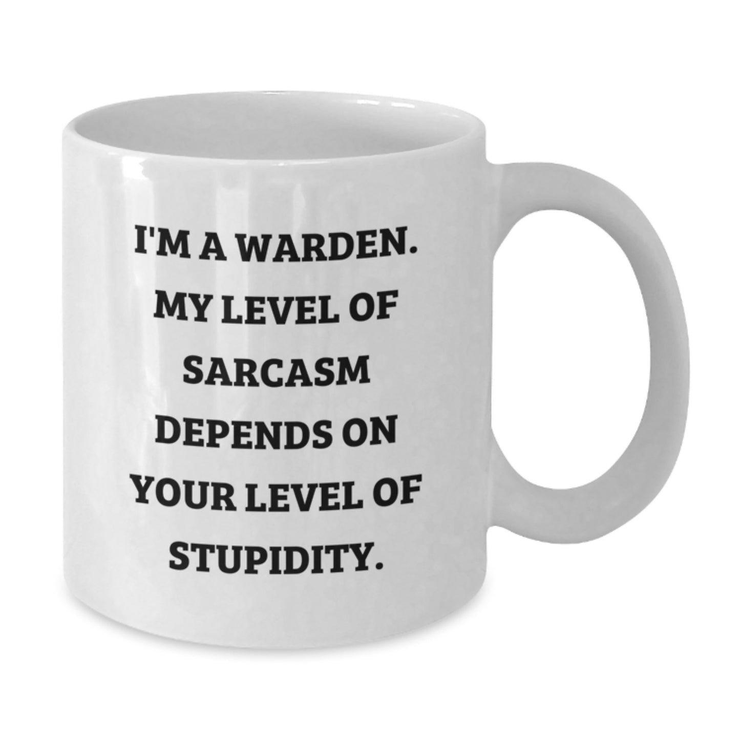 Warden Keepsake White Coffee Mug for Him Surprise Graduation Gift - Additional