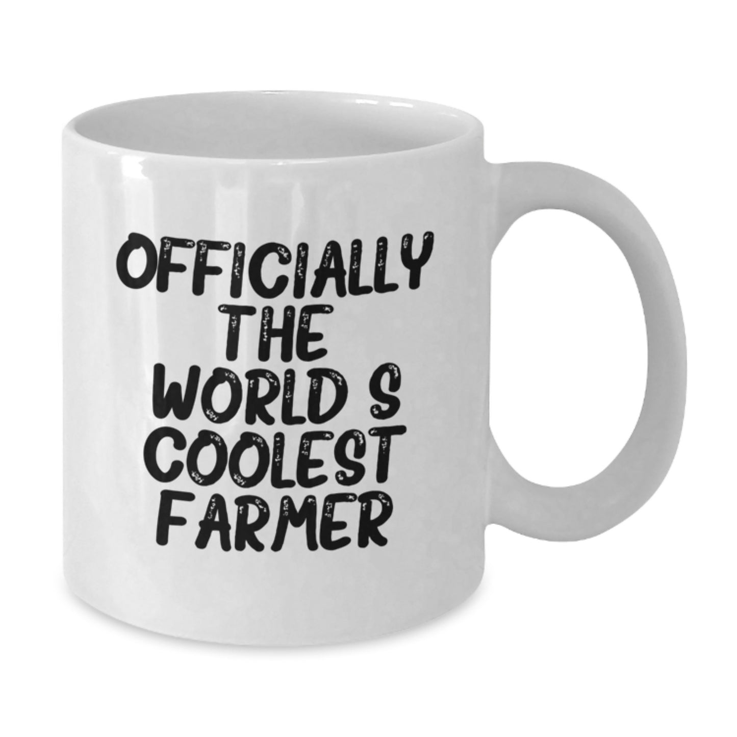 For Him Keepsake Birthday Gift Officially The World's Coolest Farmer Mug - Additional