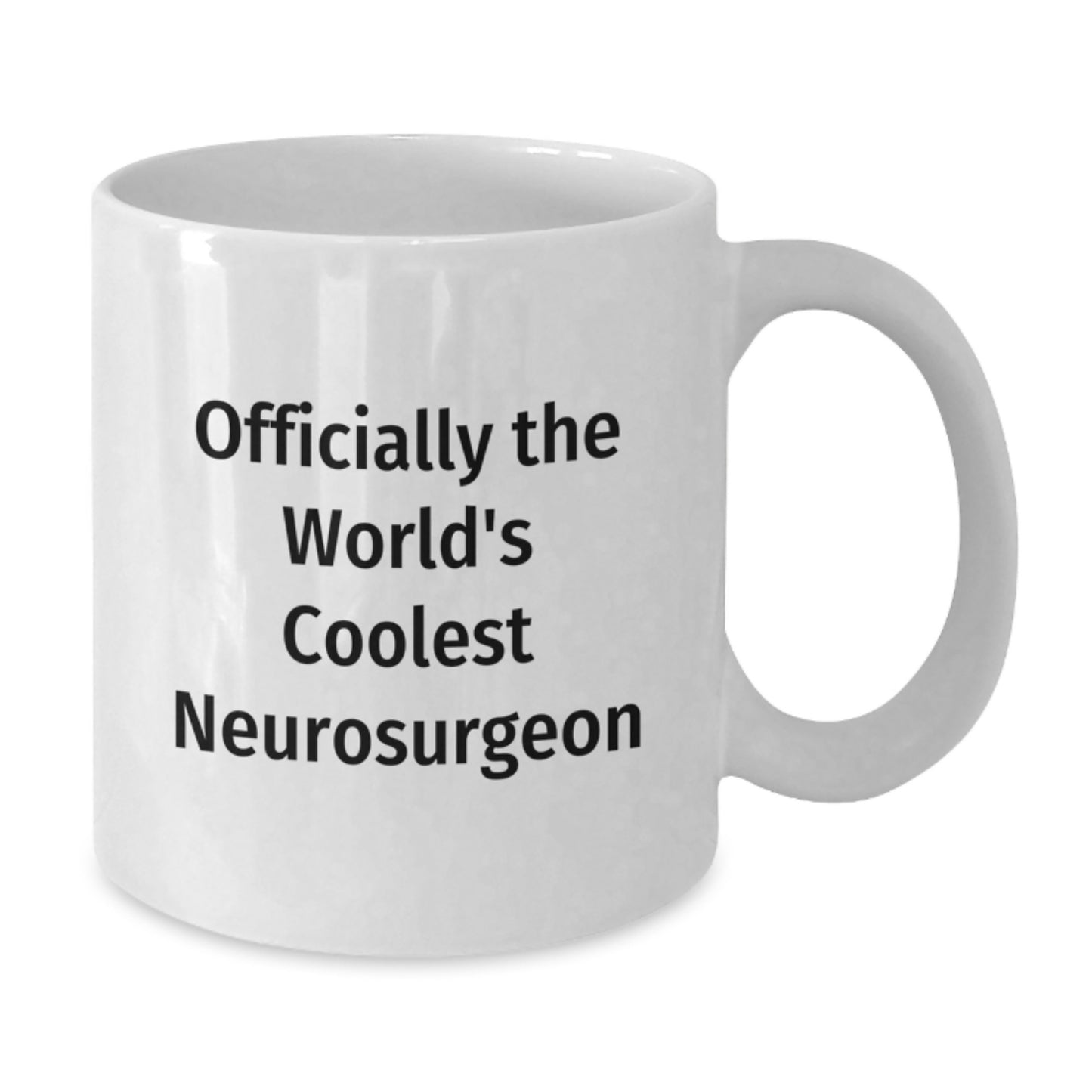 Neurosurgeon Keepsake White Coffee Mug for Him Birthday Gift World's - Additional