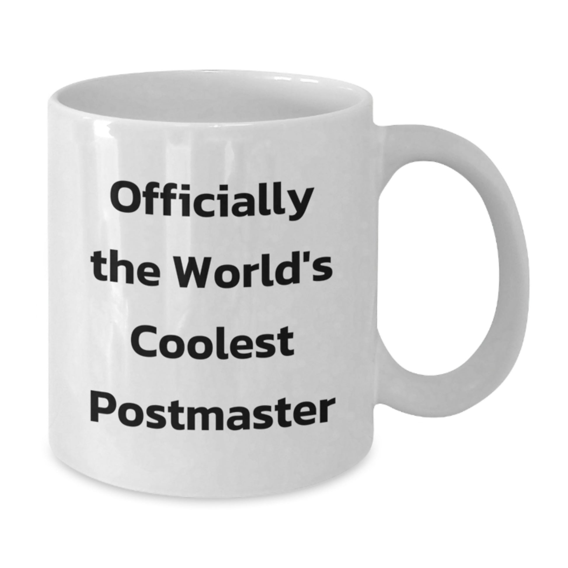 Postmaster Officially Keepsake White Coffee Mug for Him Birthday Gift - Additional