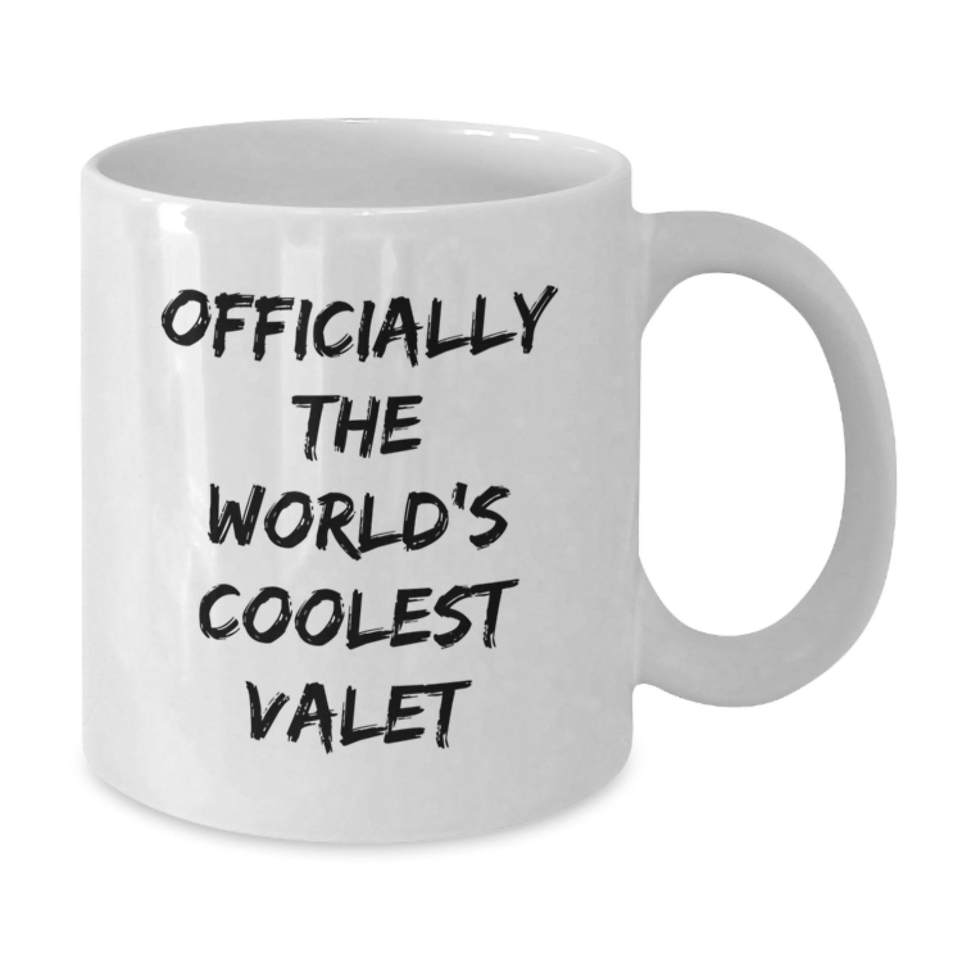 Graduation Gift Officially The World's Coolest Valet White Mug for Her - Additional