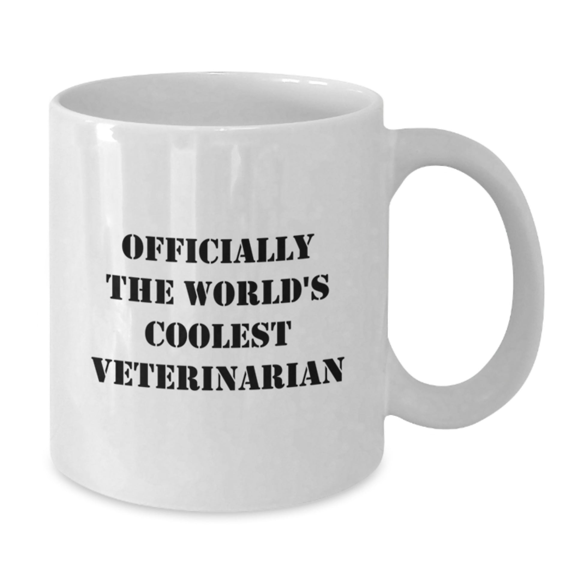 Funny Veterinarian Gifts from Friends Unique White Coffee Mug for Graduation - Additional