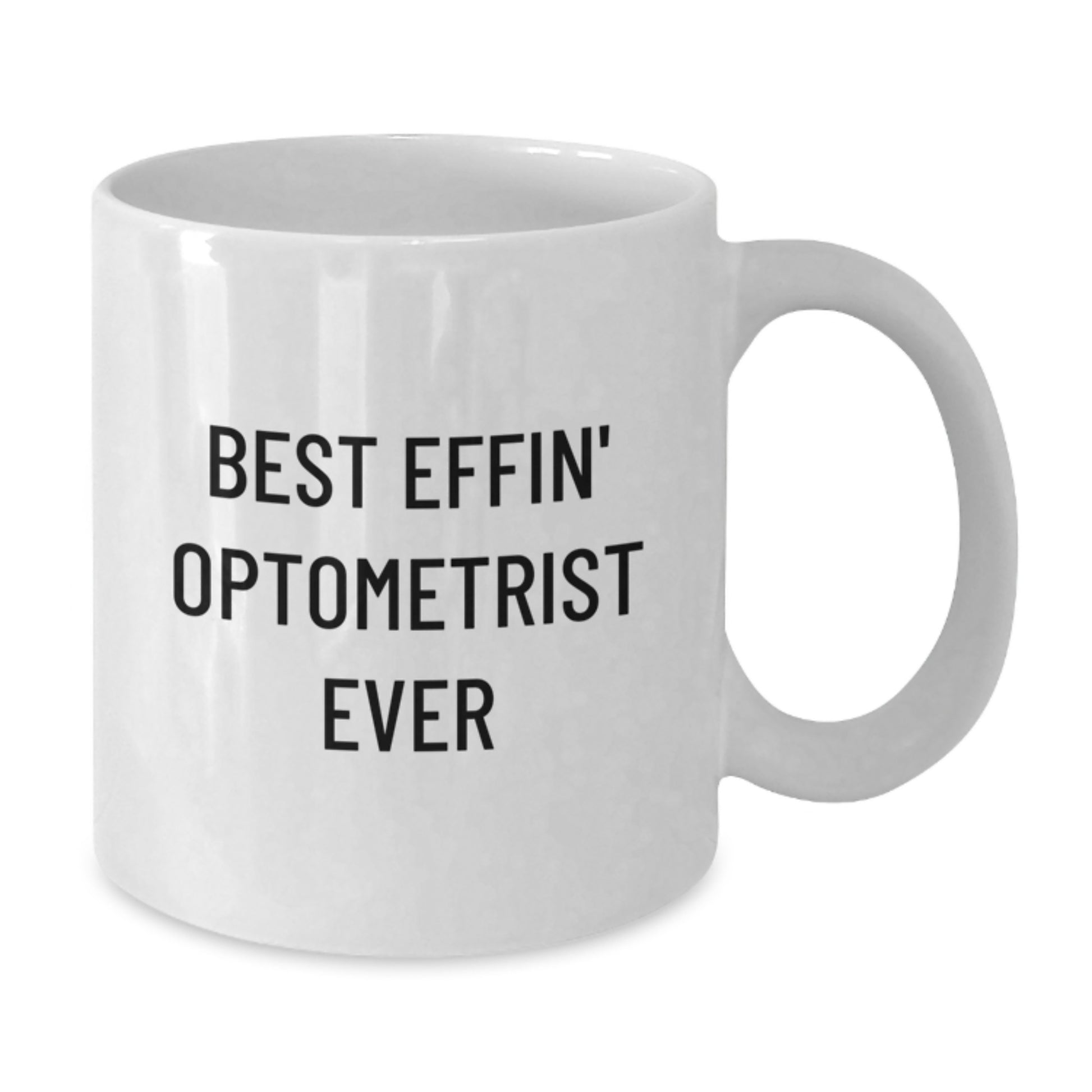Optometrist Keepsake Ceramic White Coffee Mug for Him Birthday Gift - Additional