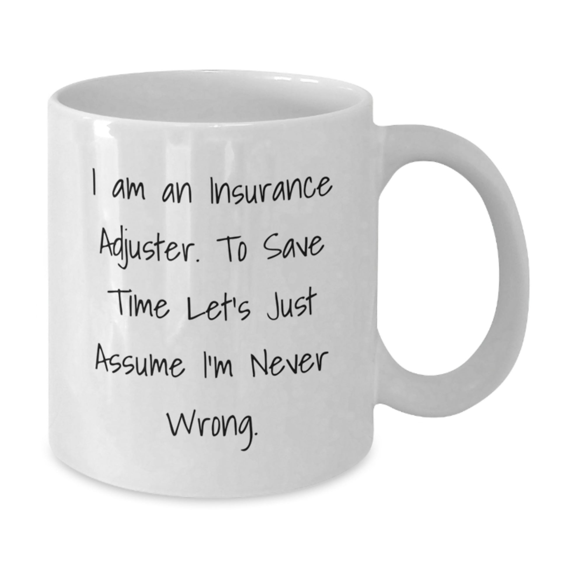 Premium Insurance Adjuster Keepsake Ceramic Mug for Him Birthday Gift - Additional