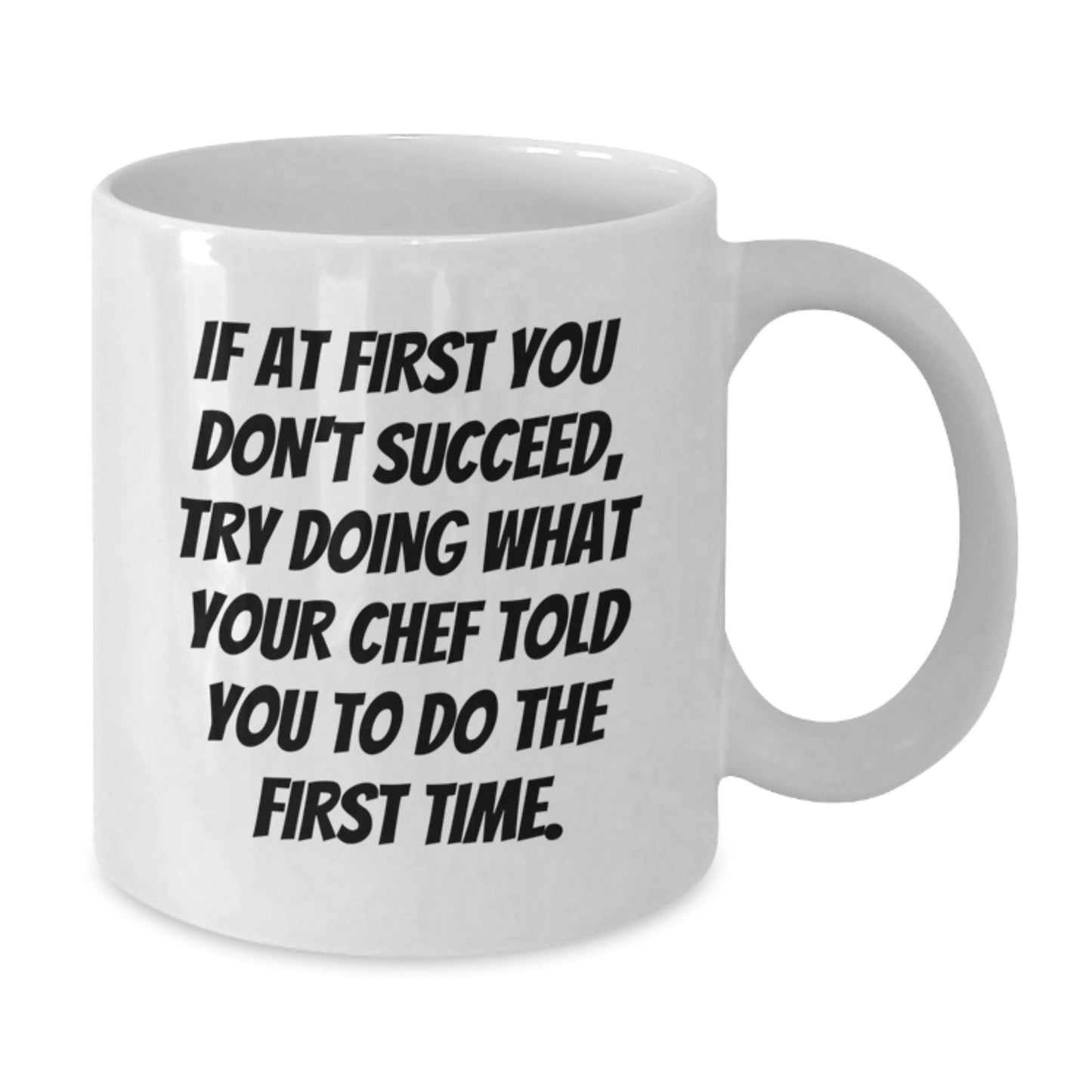 Chef Keepsake Premium White Coffee Mug Birthday Gift for Him - Additional