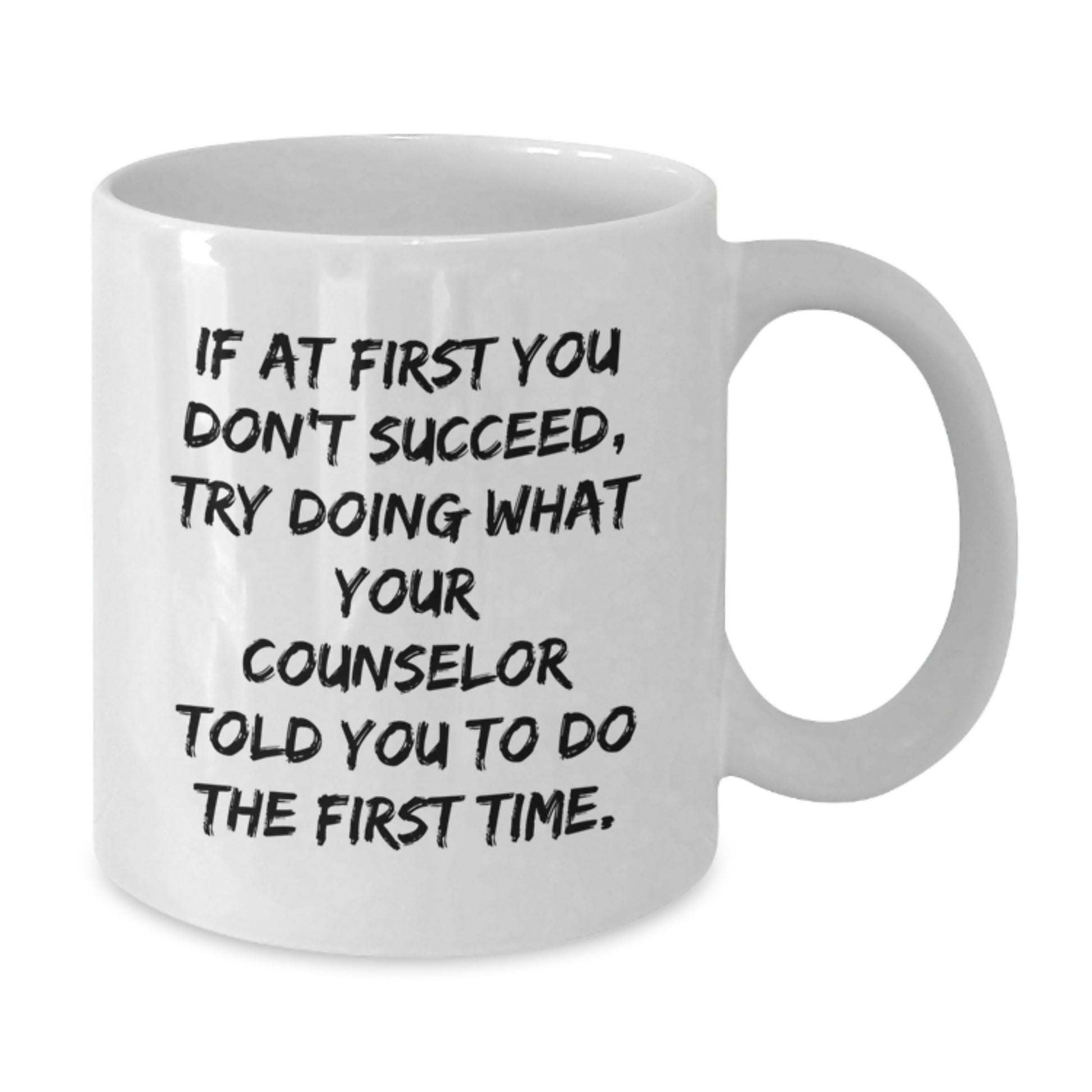 Counselor Keepsake Ceramic White Coffee Mug for Him Birthday Gift - Additional
