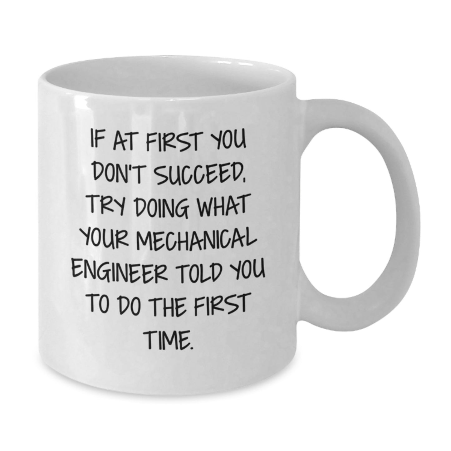 Mechanical Engineer Keepsake White Coffee Mug Birthday Gift for Him - Additional