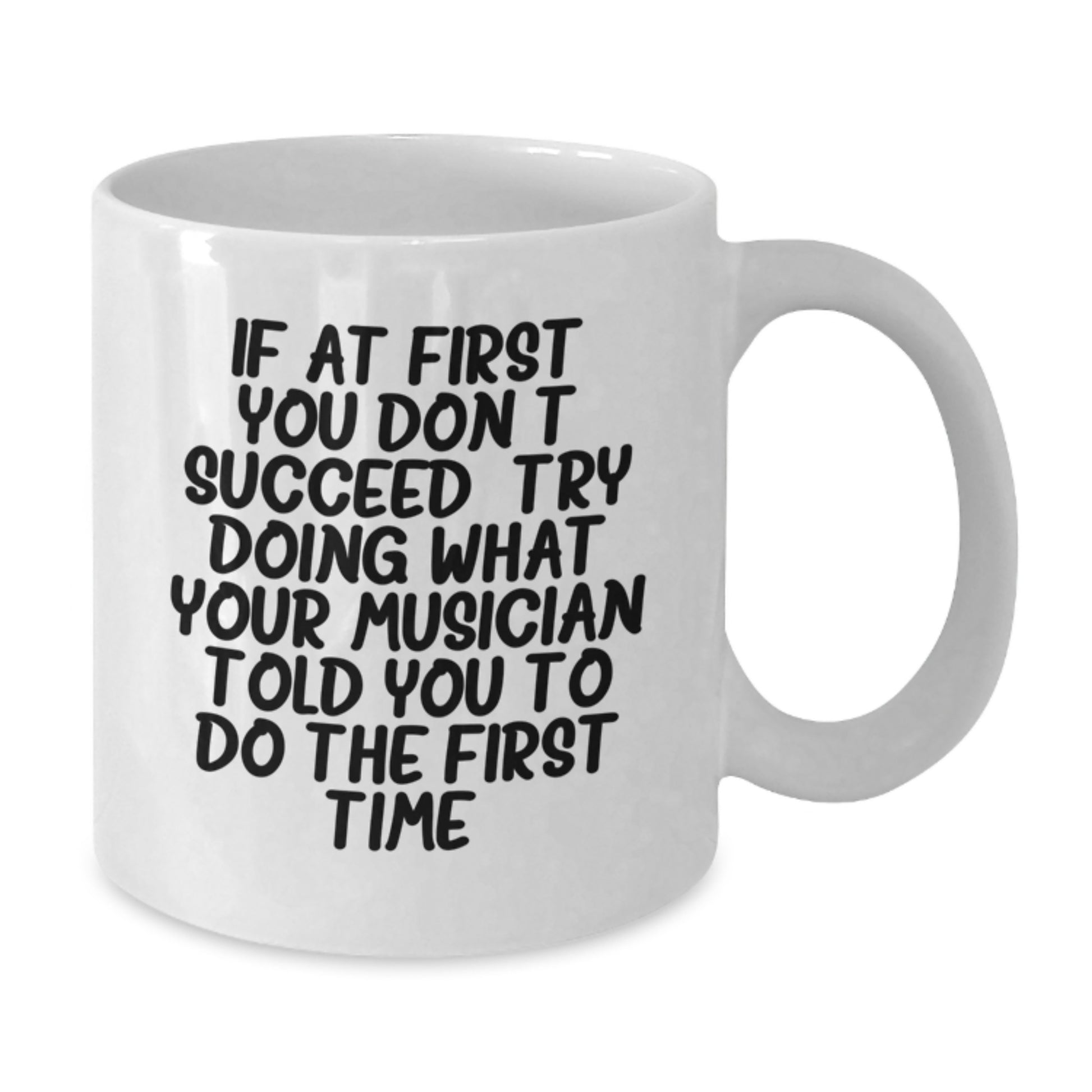 Musician Keepsake White Coffee Mug for Him Birthday Gift - Additional