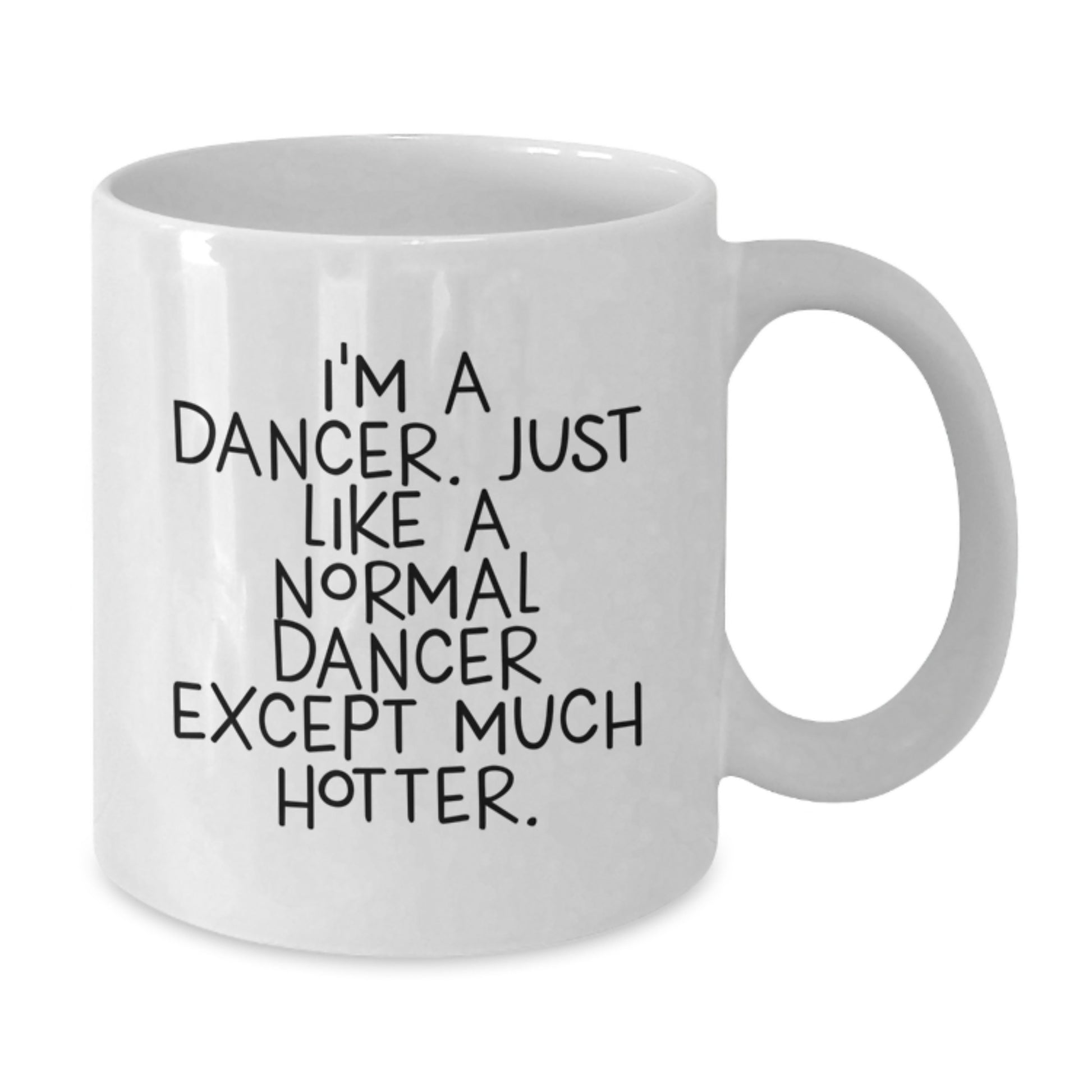 Funny Dancer Gifts for Dads Father's Day Unique White Coffee Mug - Additional