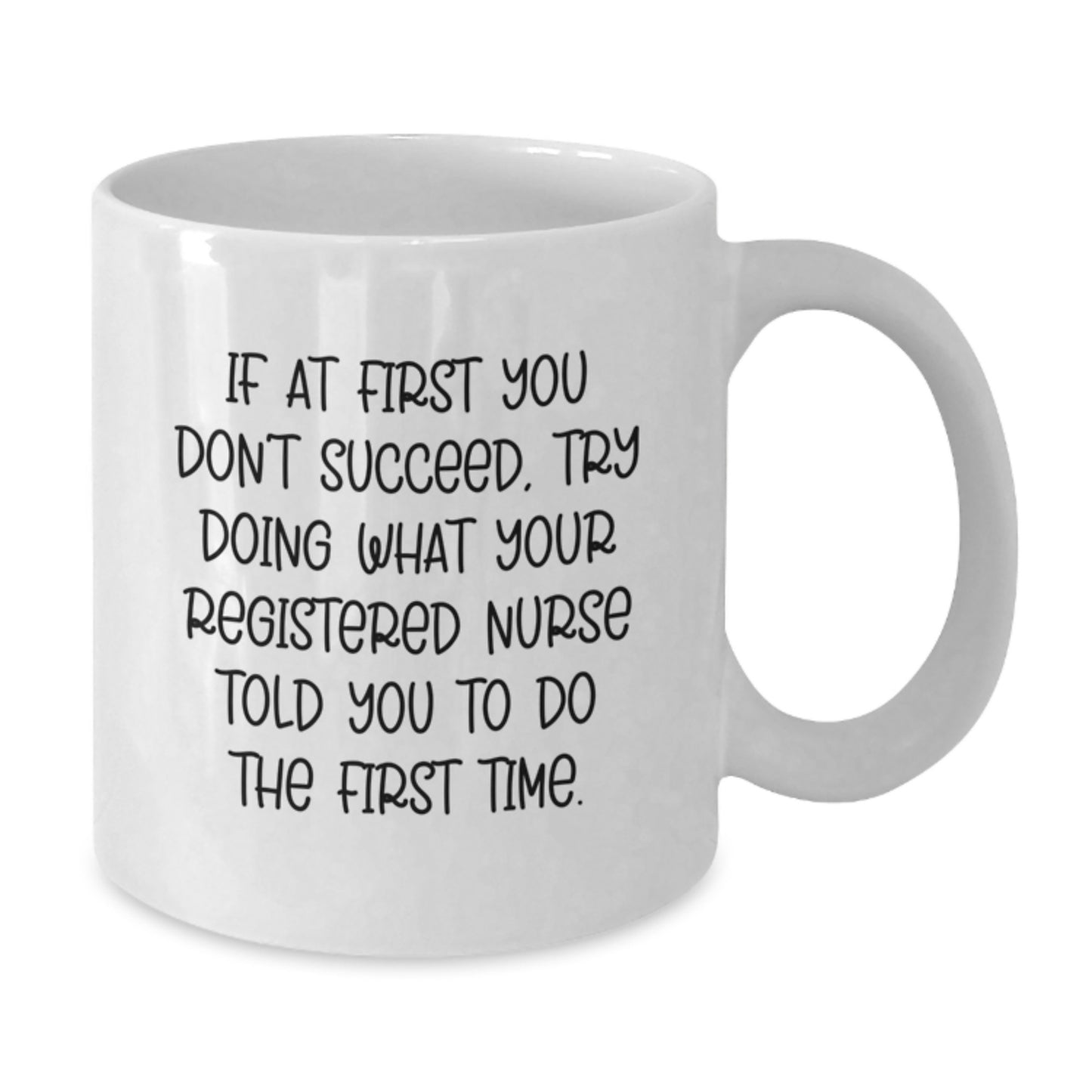 Registered Nurse Keepsake White Ceramic Coffee Mug Birthday Gift for Him - Additional