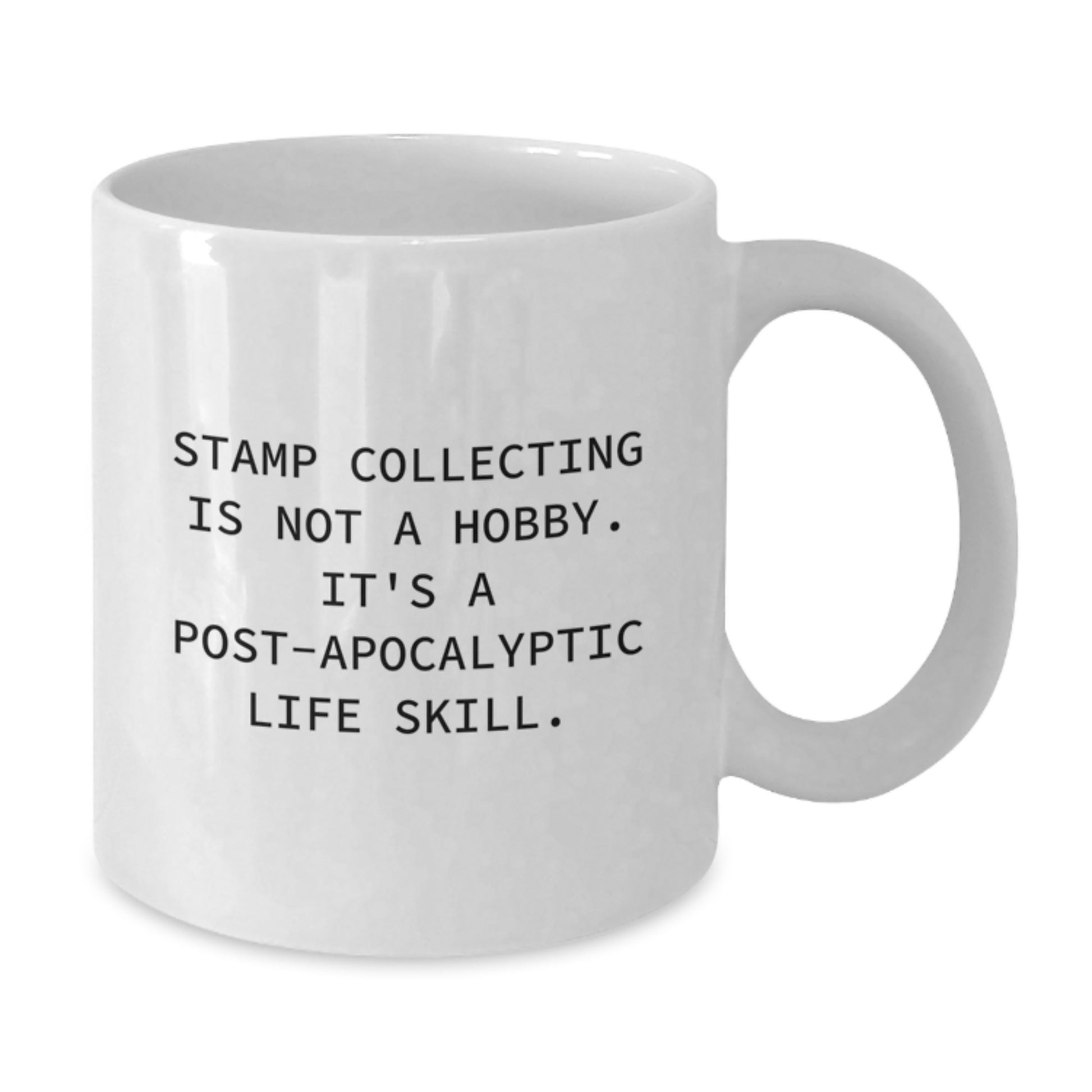 Stamp Collecting Keepsake Mug for Him Birthday Gift Ceramic 11oz - Additional