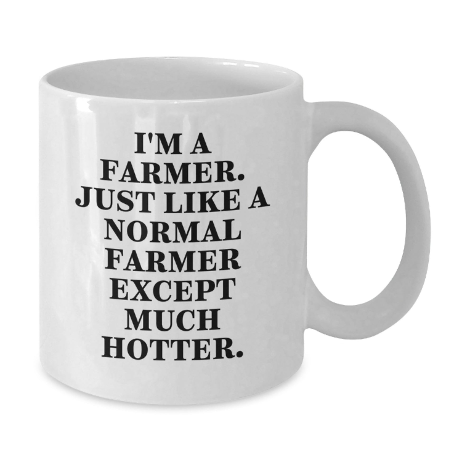 Farmer Funny White Coffee Mugs, Gifts from Friends to Farmer, Valentine's Unique Gifts for Men Women - Additional