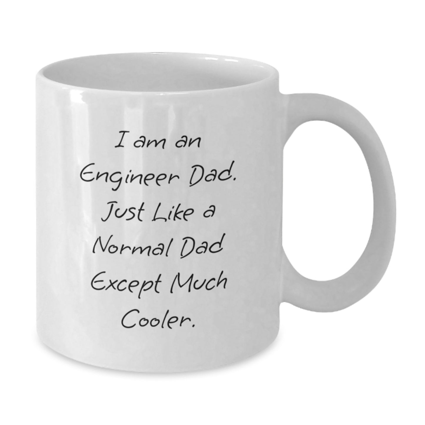 Engineer Dad Mug Ceramic 11oz MicrowaveSafe Present Birthday Gift - Additional