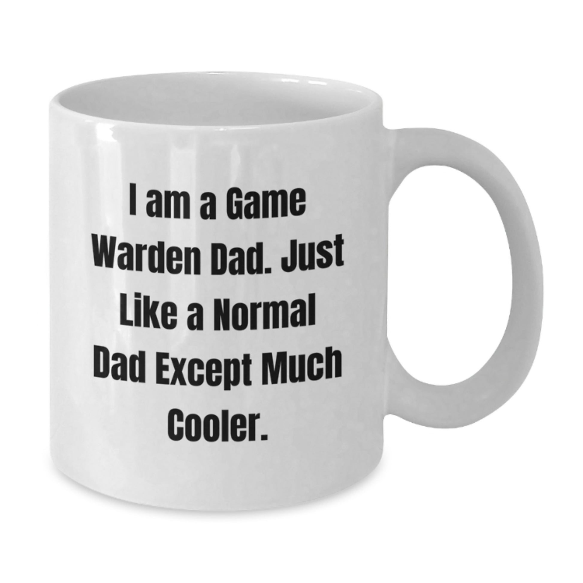 Game Warden Keepsake Mug for Him Birthday Gift Ceramic 11oz Microwave - Additional