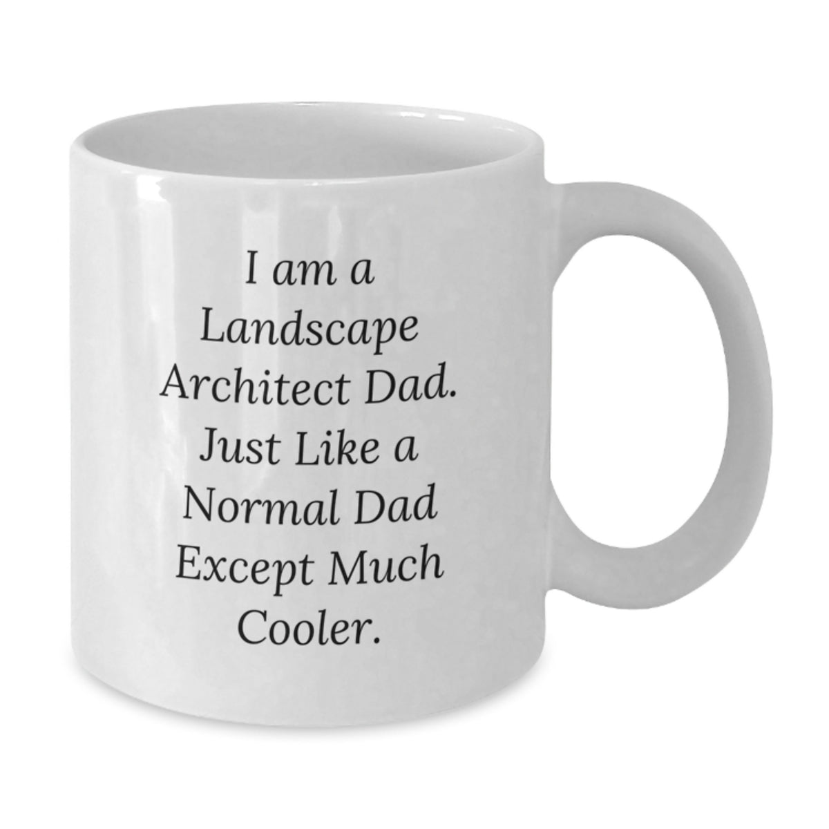 Landscape Architect Dad Gift Keepsake - Cool Dad Quote Coffee Mug - Additional