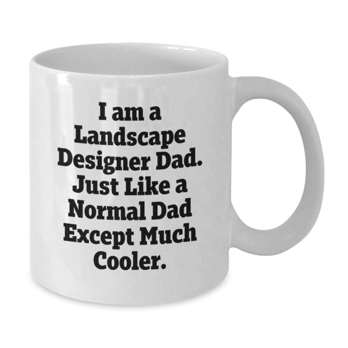 Landscape Designer Keepsake Mug for Him Birthday Gift Ceramic 11oz - Additional