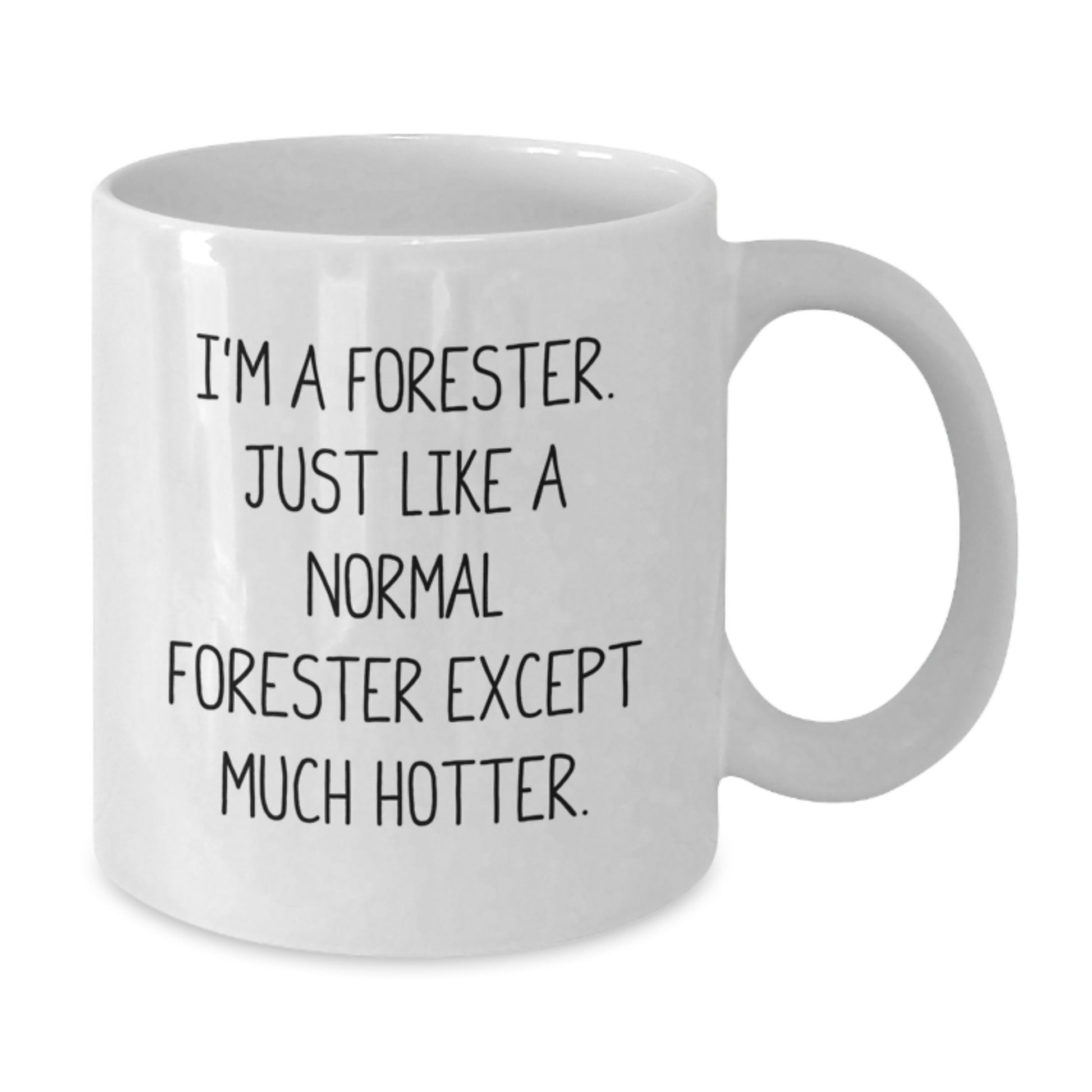 Funny Forester Gifts, White Coffee Mug, Gifts from Family to Forester, Perfect Unique Gift for Forester on Father's Day - Additional
