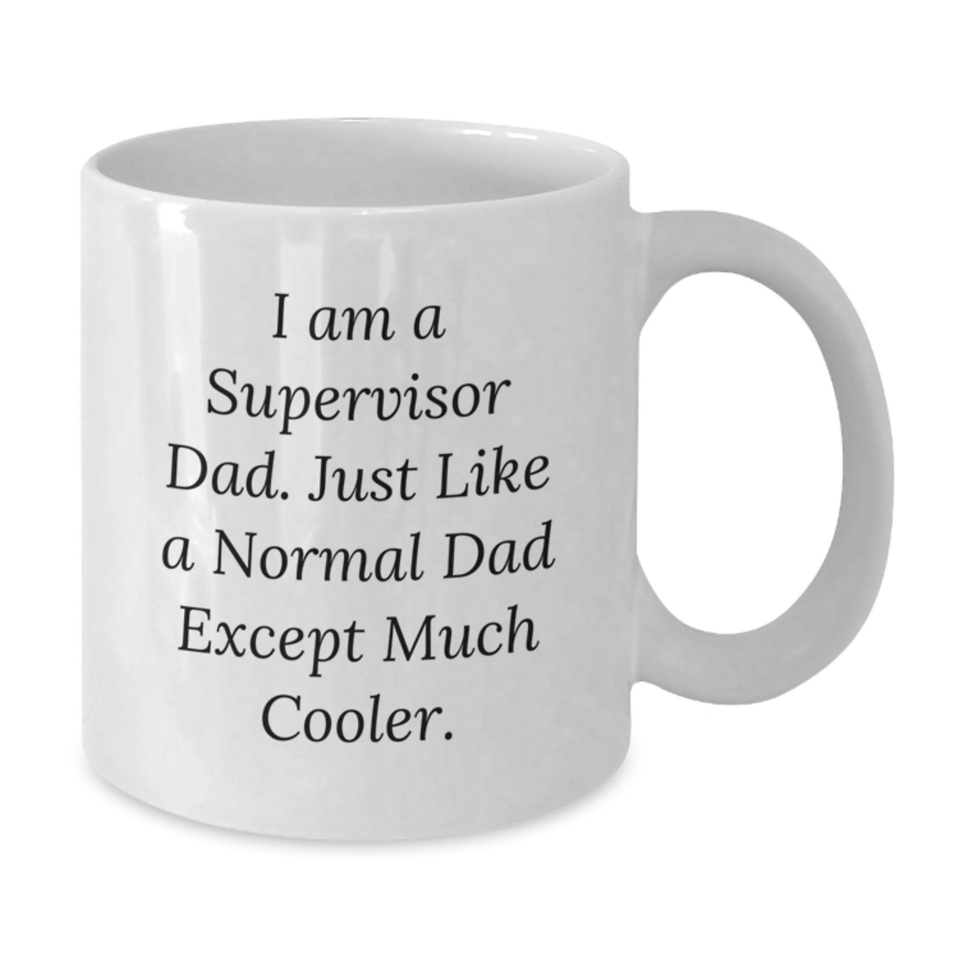 Supervisor Keepsake Mug for Him Birthday Gift Ceramic 11oz Microwave - Additional