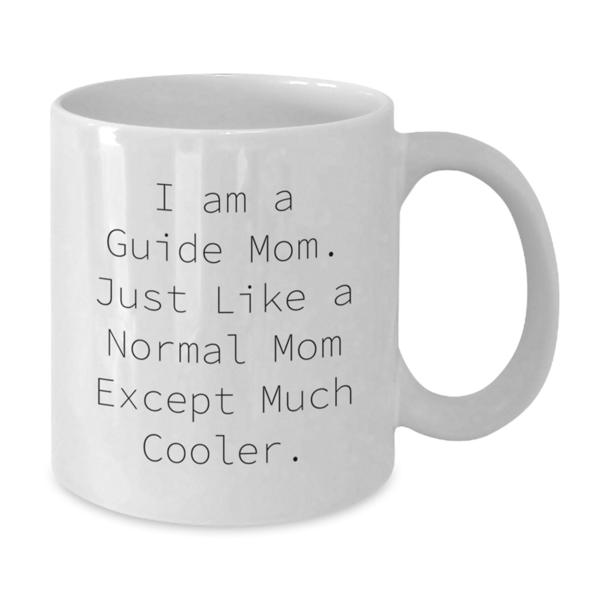 Birthday Gift for Her Guide White Coffee Mug Present with a cool quote - Additional