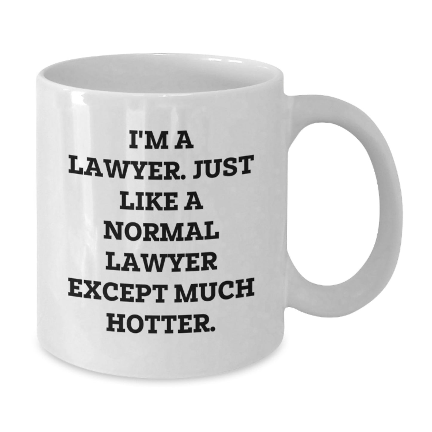 Funny Lawyer Gifts Lawyer White Coffee Mug For Valentine's Unique Gifts from Friends to Lawyer Men - Additional