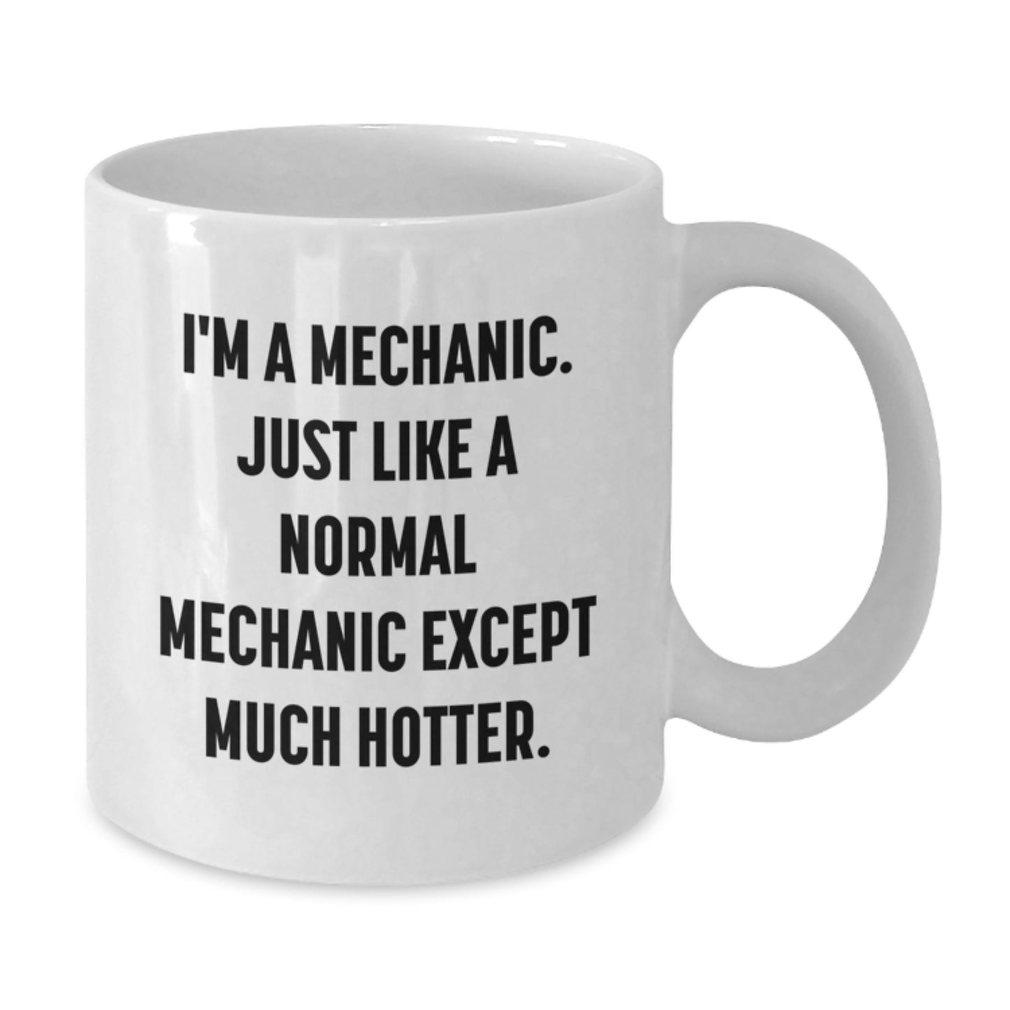 Funny Mechanic Gifts, White Coffee Mugs for Mechanic Friends, Unique Christmas Unique Gifts from Men - Additional