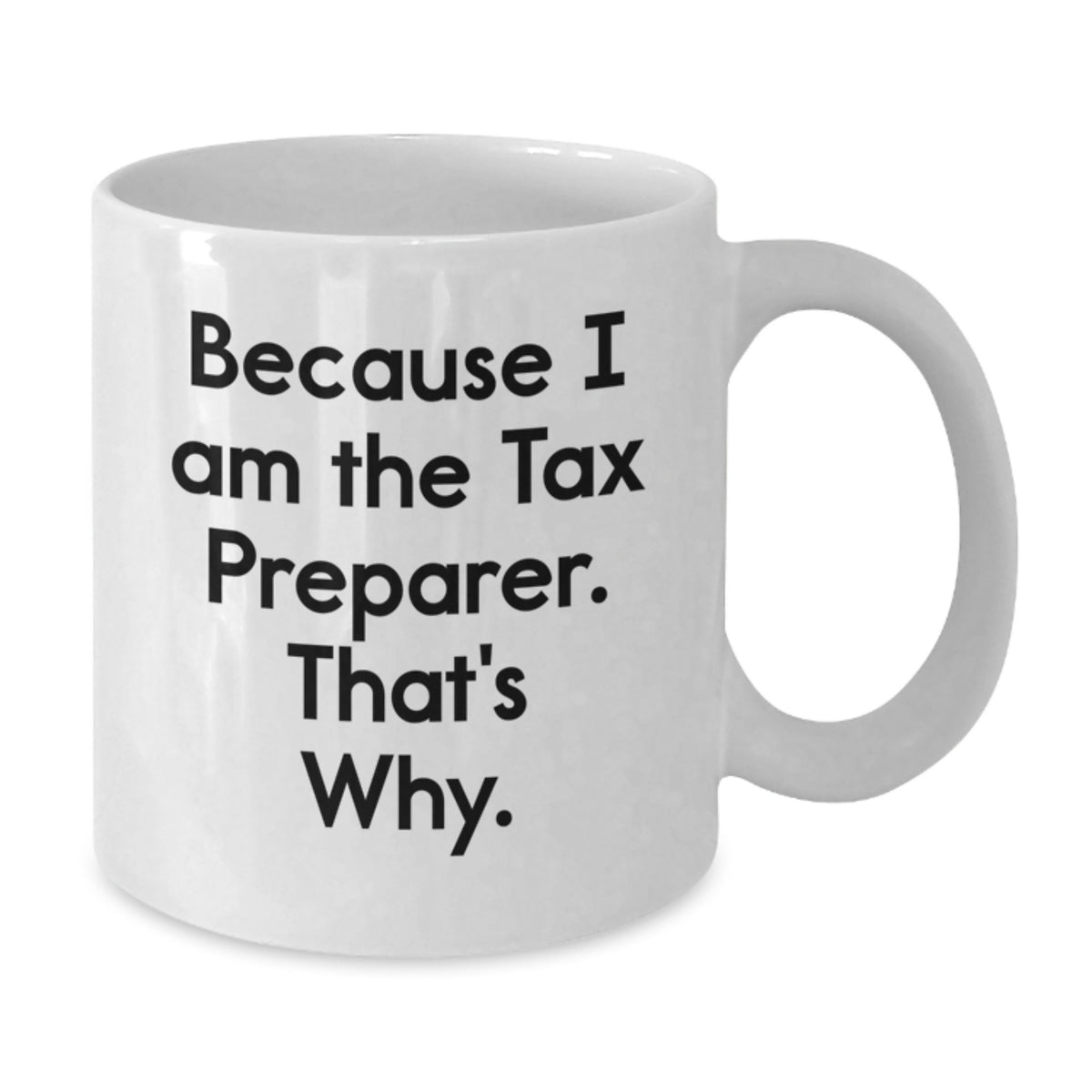 Tax Preparer Gift For Him - A Witty Keepsake Coffee Mug - Additional