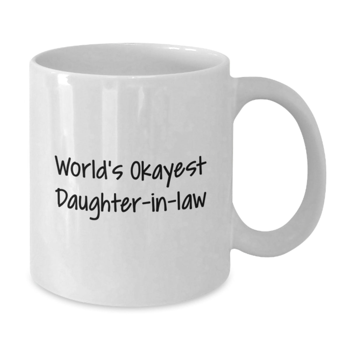 Daughter-in-Law Gift - World's Okayest Daughter-in-Law Keepsake Coffee - Additional