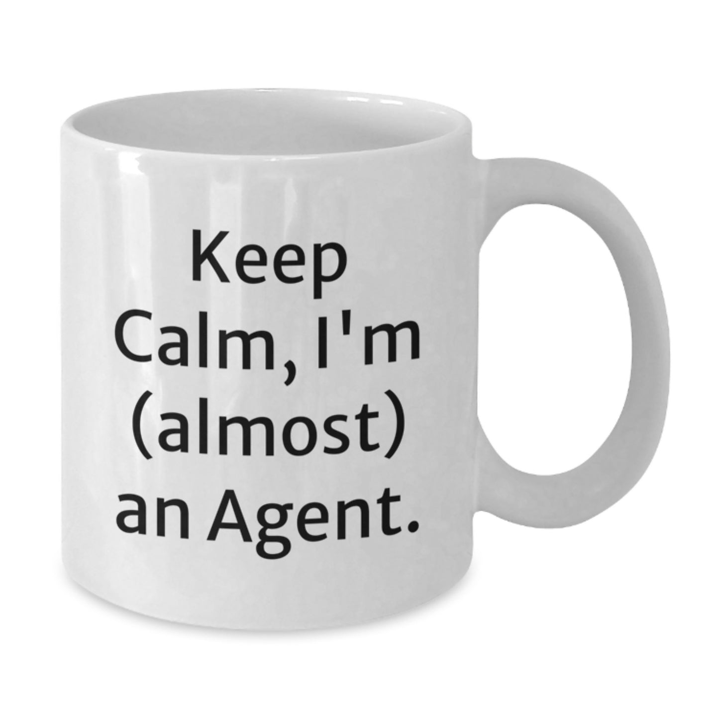 Agent Keepsake White Coffee Mug for Him Birthday Gift - Additional