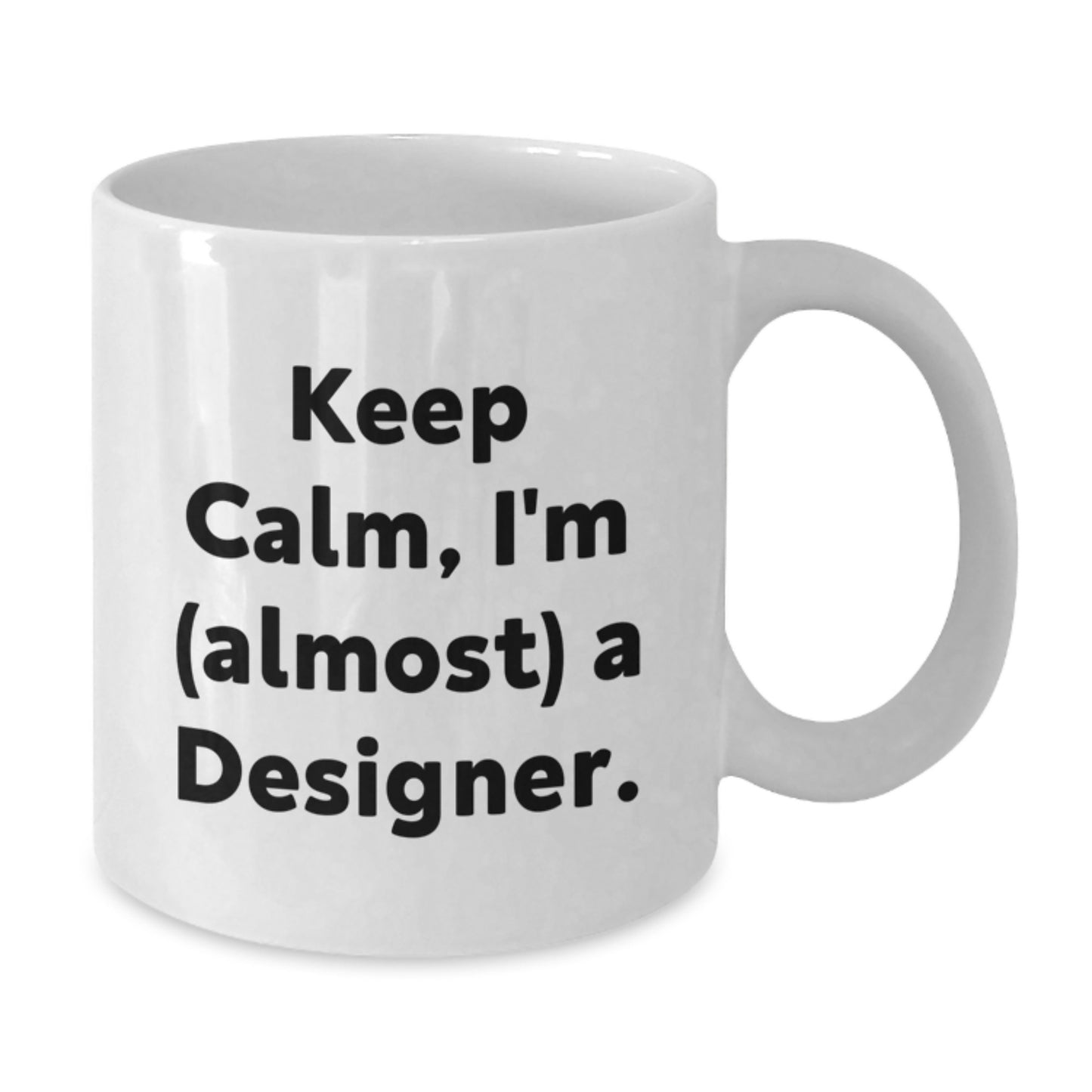 Designer Novelty White Coffee Mug for Friends Keep Calm Birthday Gift - Additional
