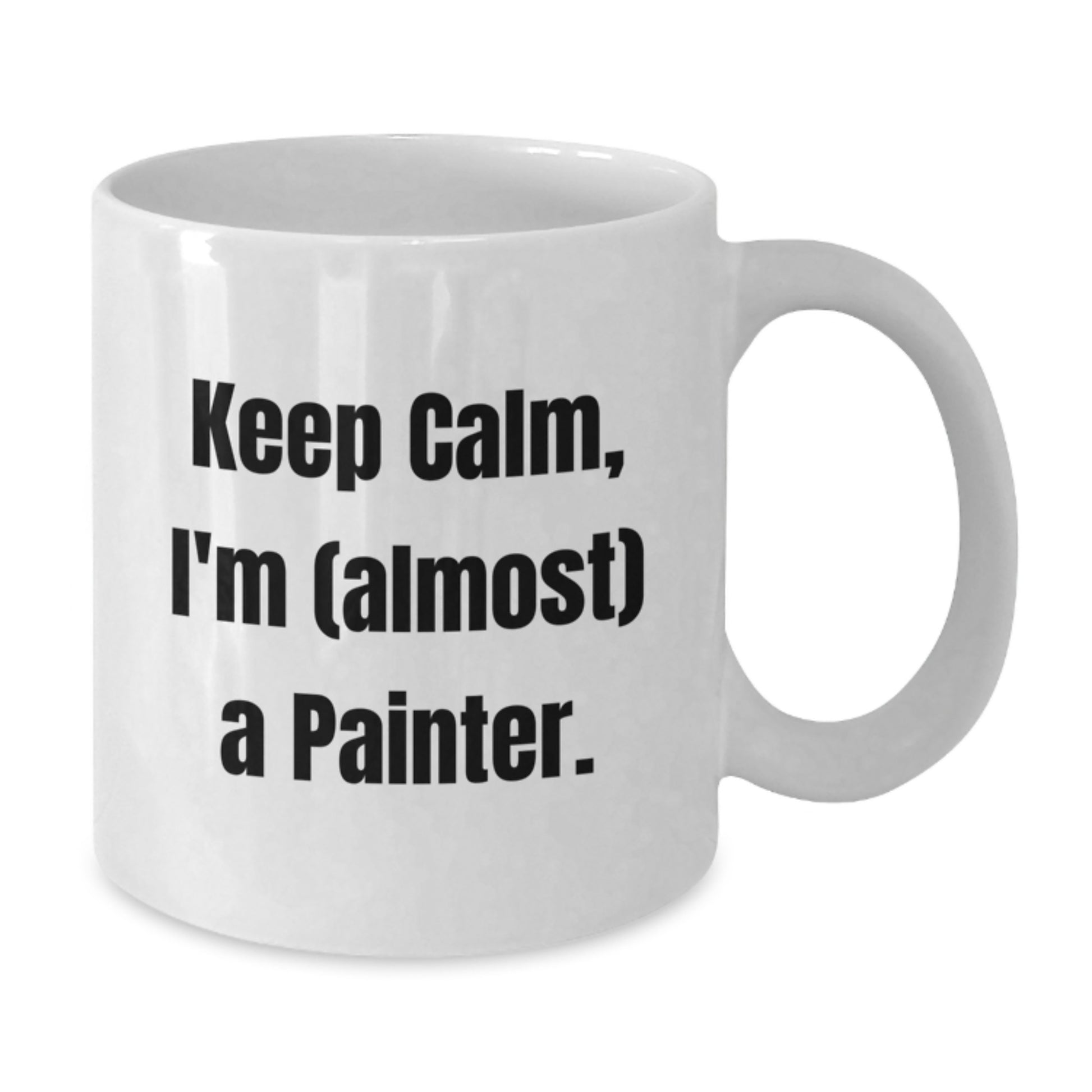 Painter Keepsake Mug for Him Birthday Gift 11oz Ceramic Microwave Safe - Additional