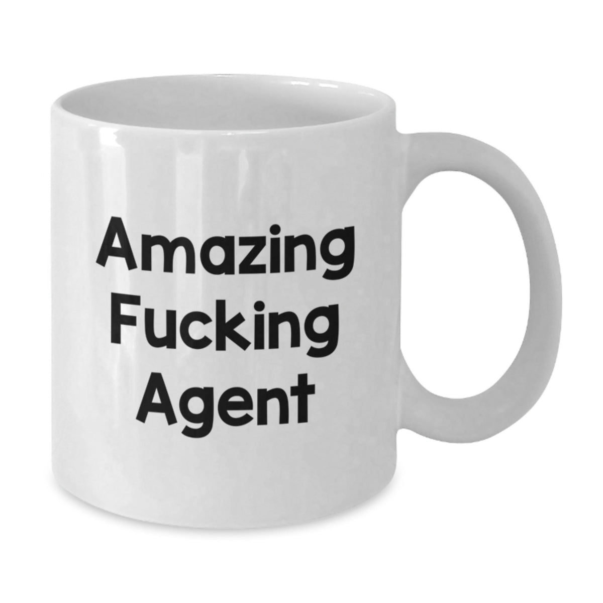 Agent Keepsake Coffee Mug for Him Amazing Fucking Agent Christmas Gift - Additional