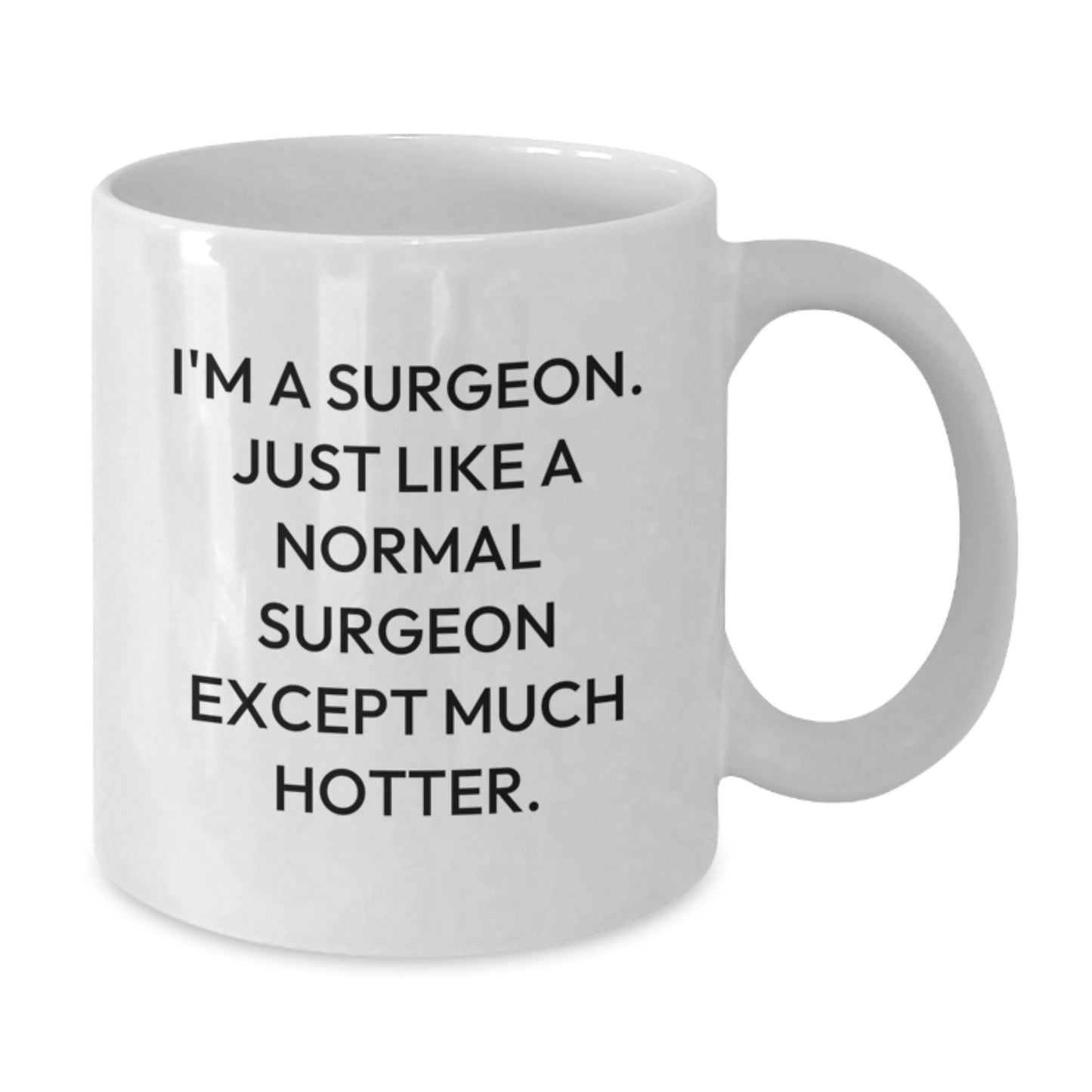 Funny Surgeon Gifts for Surgeon Men from Friends, Unique White Coffee Mugs for Surgeon, Christmas Unique Gifts - Additional
