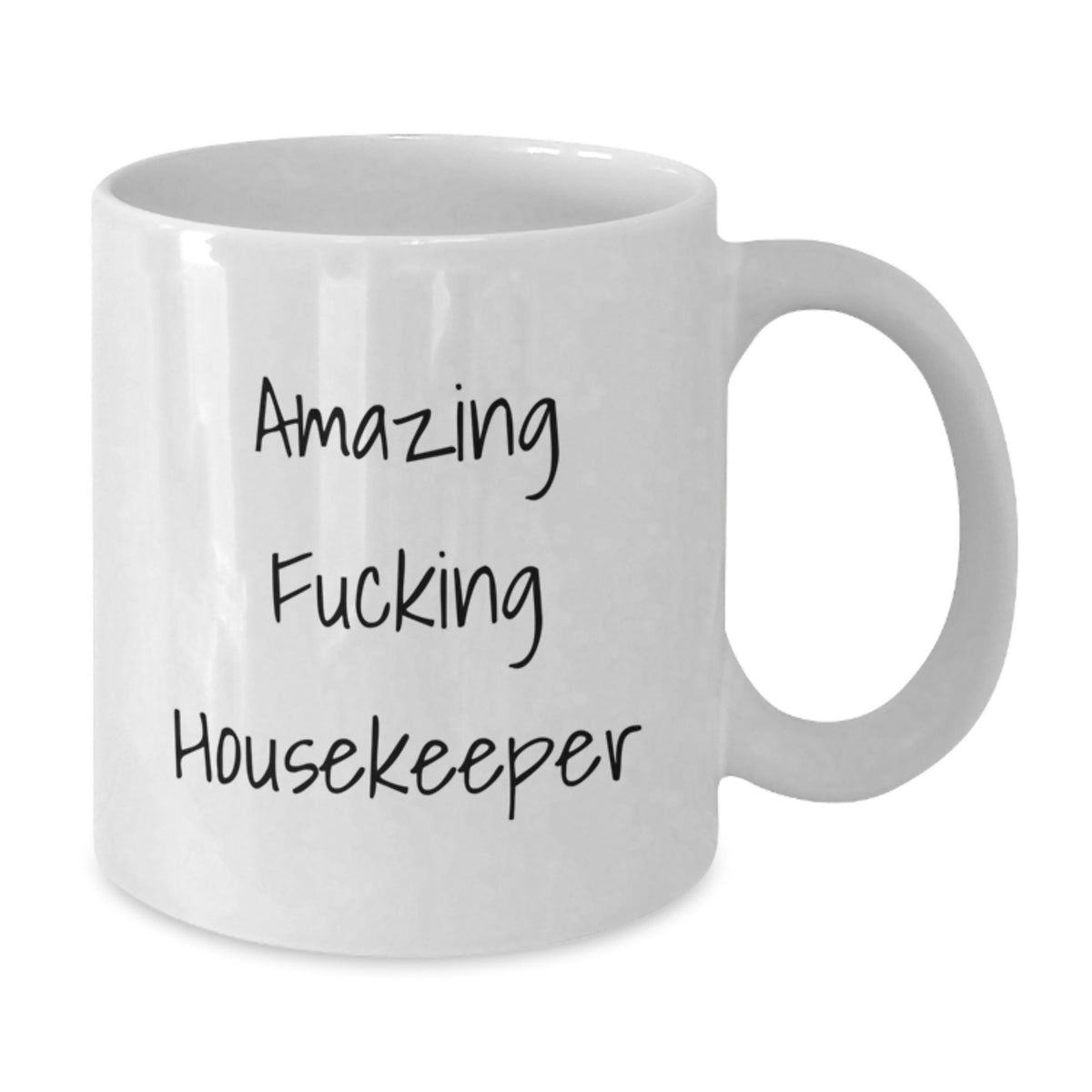 Housekeeper Gift A Witty Keepsake Mug for Him - Amazing Fucking - Additional