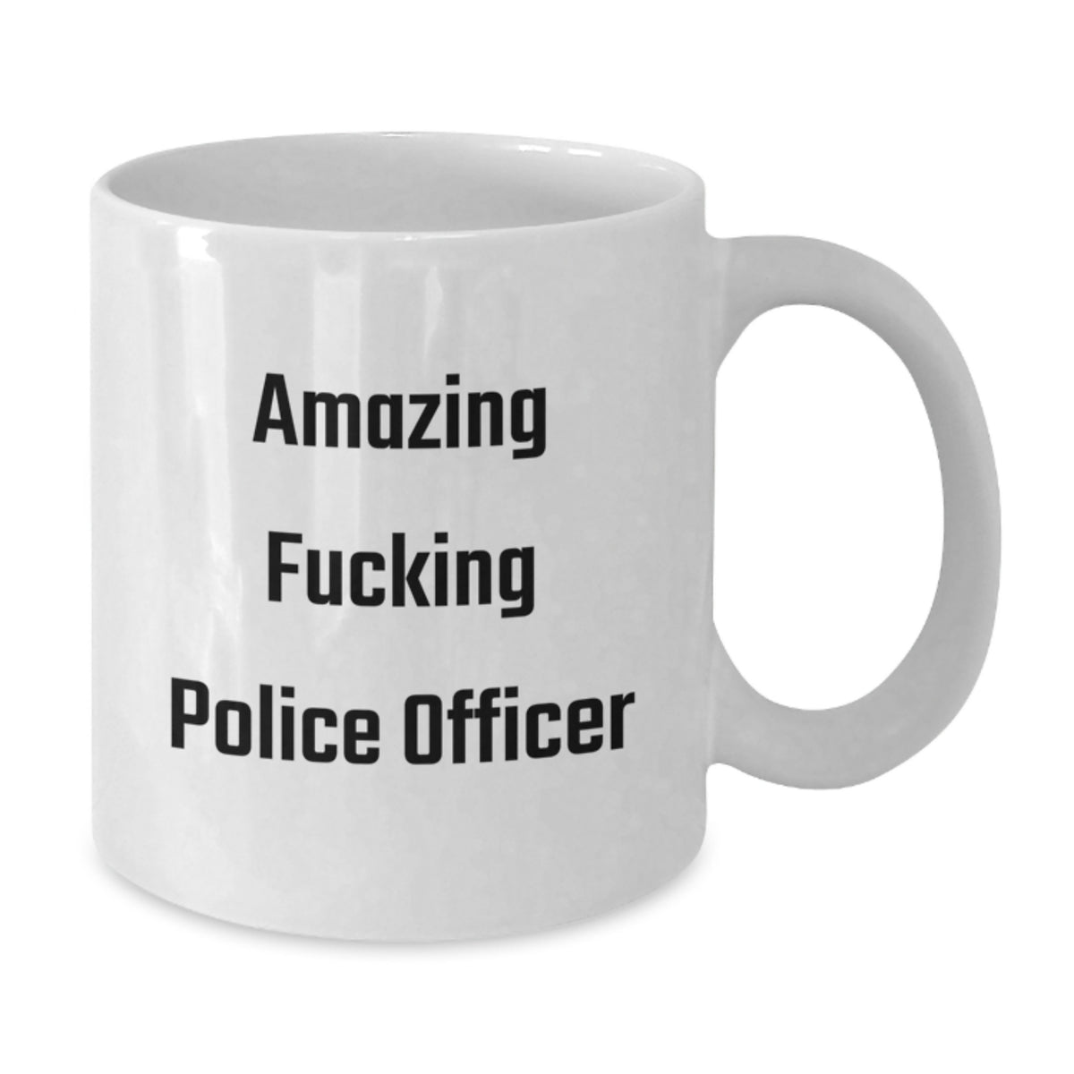 Police Officer Gift For Him - Amazing Fucking Police Officer Keepsake - Additional