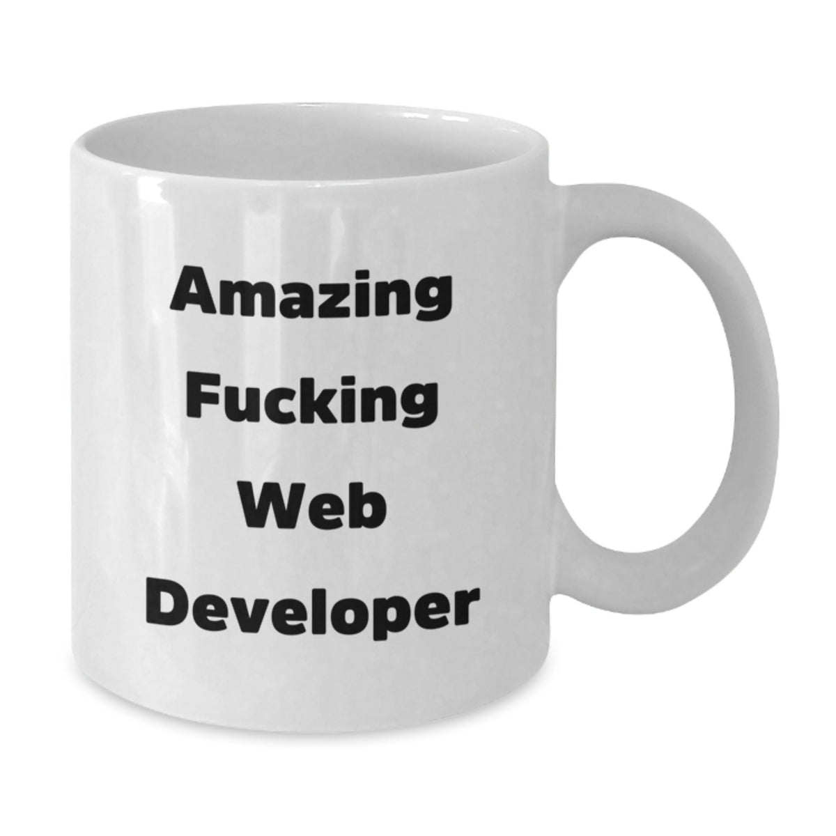 Web Developer Gift Keepsake Amazing Fucking Web Developer Mug - Additional
