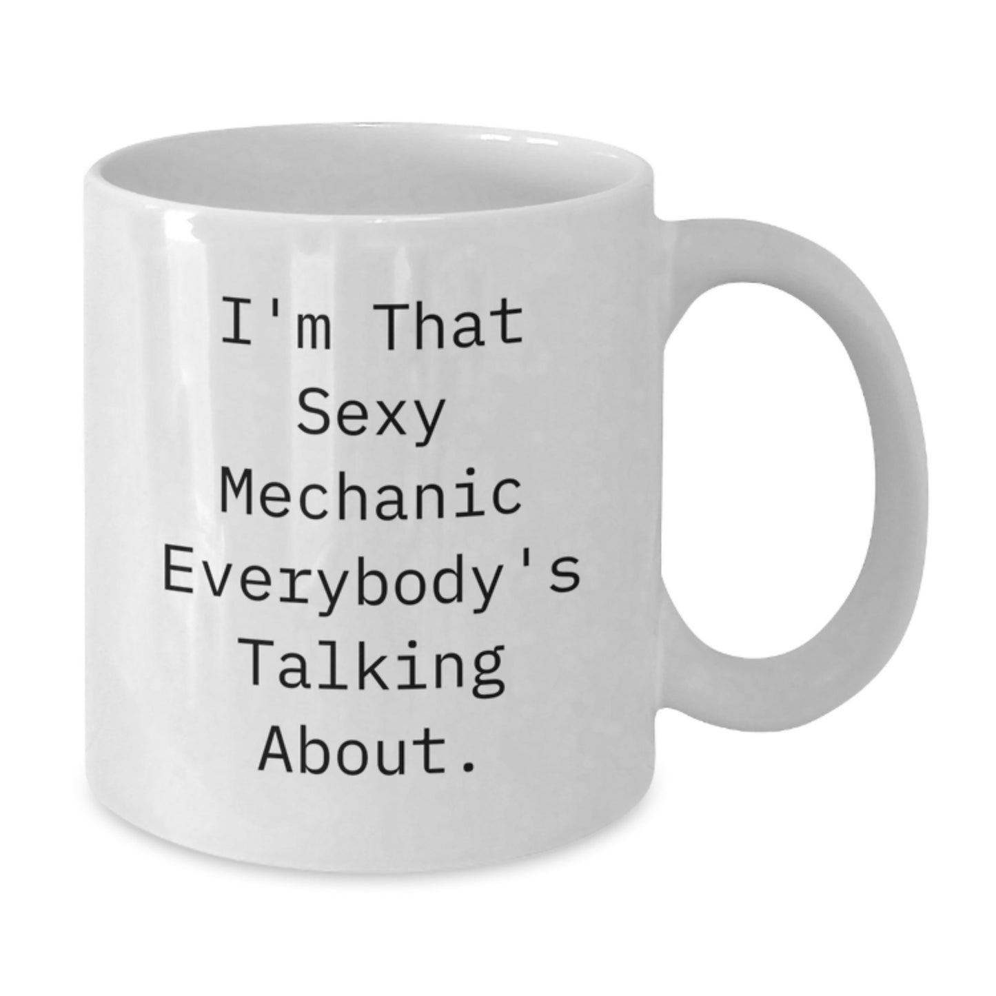 Funny Mechanic White Coffee Mugs Gifts for Men Mechanic Enthusiasts, White Coffee Mug, from Friends - Additional