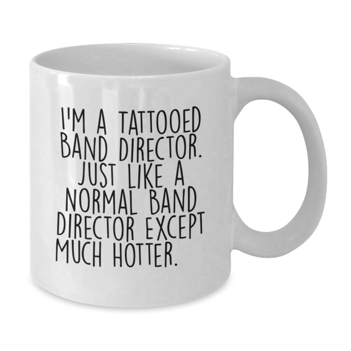 Band Director Gift for Him - Tattooed Band Director Keepsake Mug - Additional
