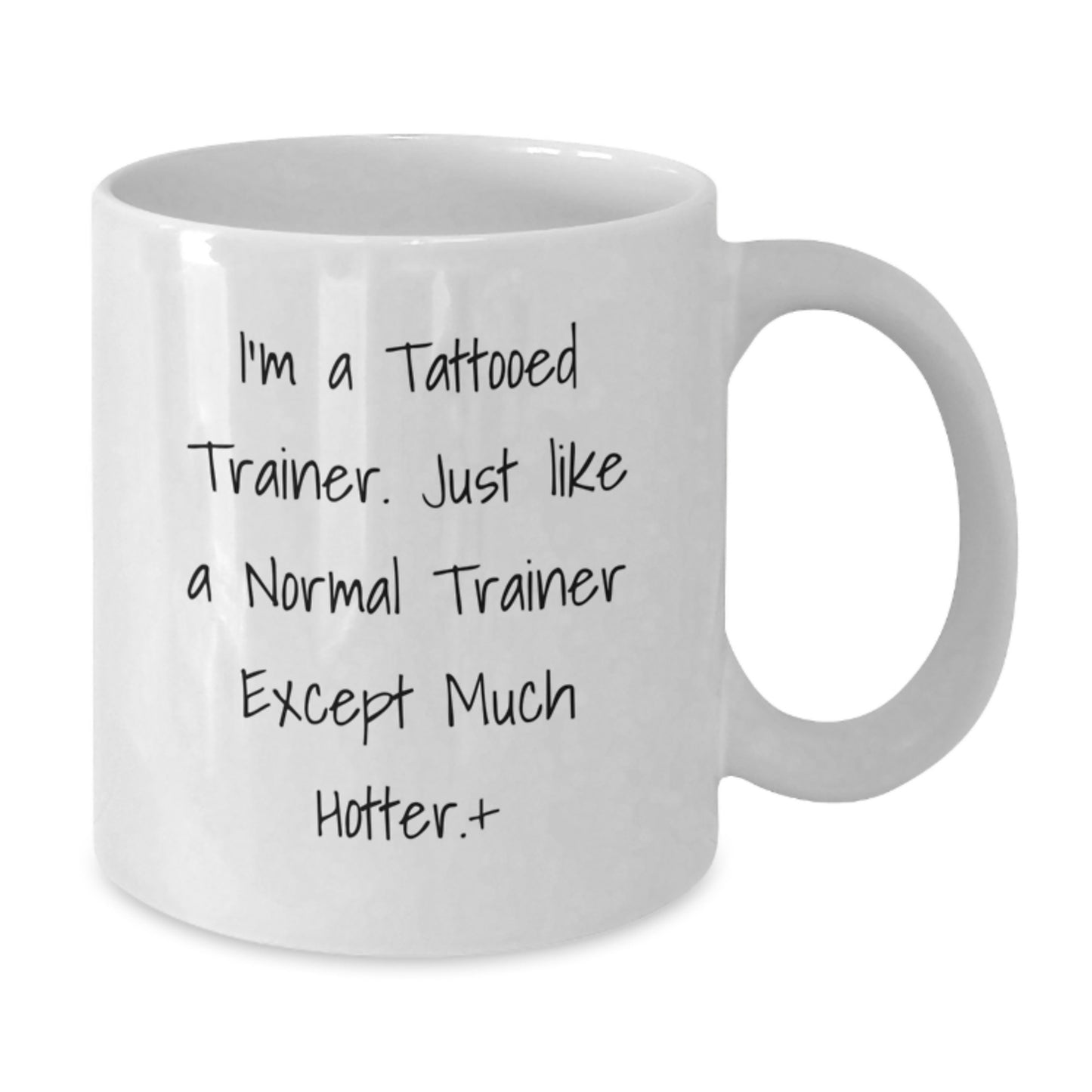 Funny Trainer Gifts from Friends to Men - White Coffee Mug for Trainer Enthusiasts - Unique Christmas Unique Gifts - Additional