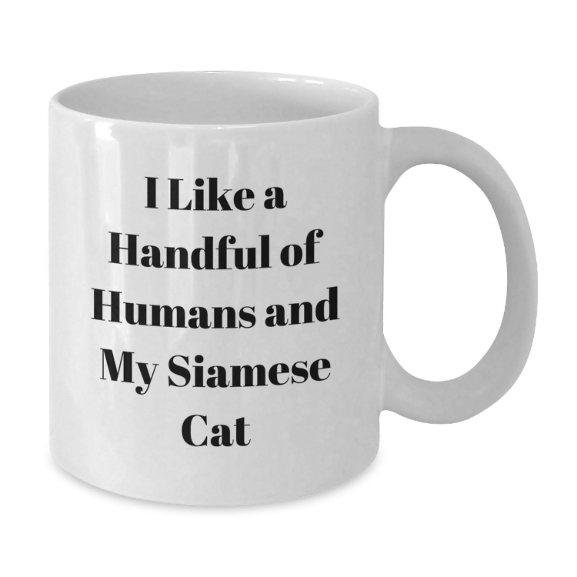 Siamese Cat Lover Funny Quote White Coffee Mug Gifts from Men to Women Friends Family - Additional