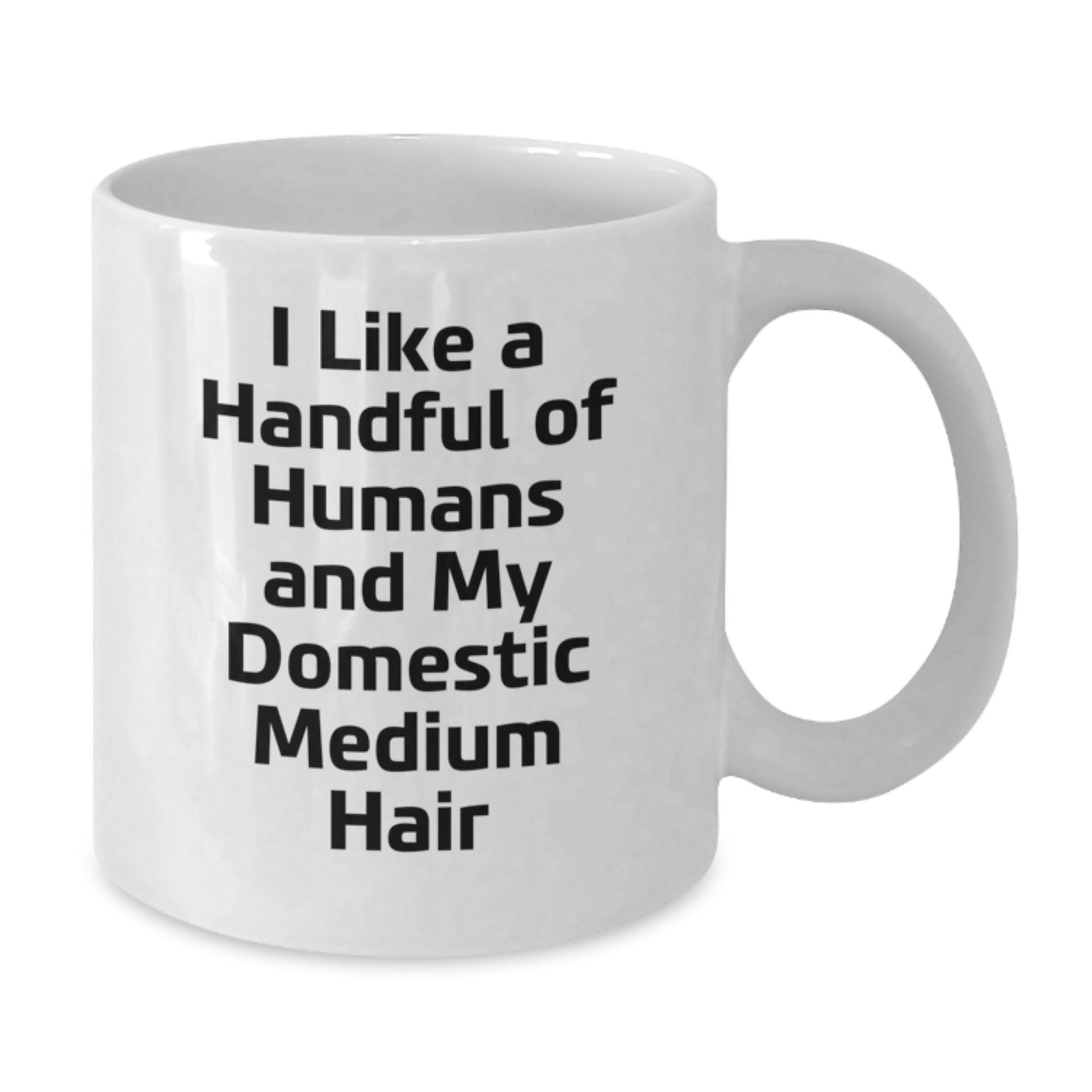 Funny Domestic Medium Hair White Coffee Mugs Gifts from Men to Friends and Family for Christmas Unique Presents - Additional