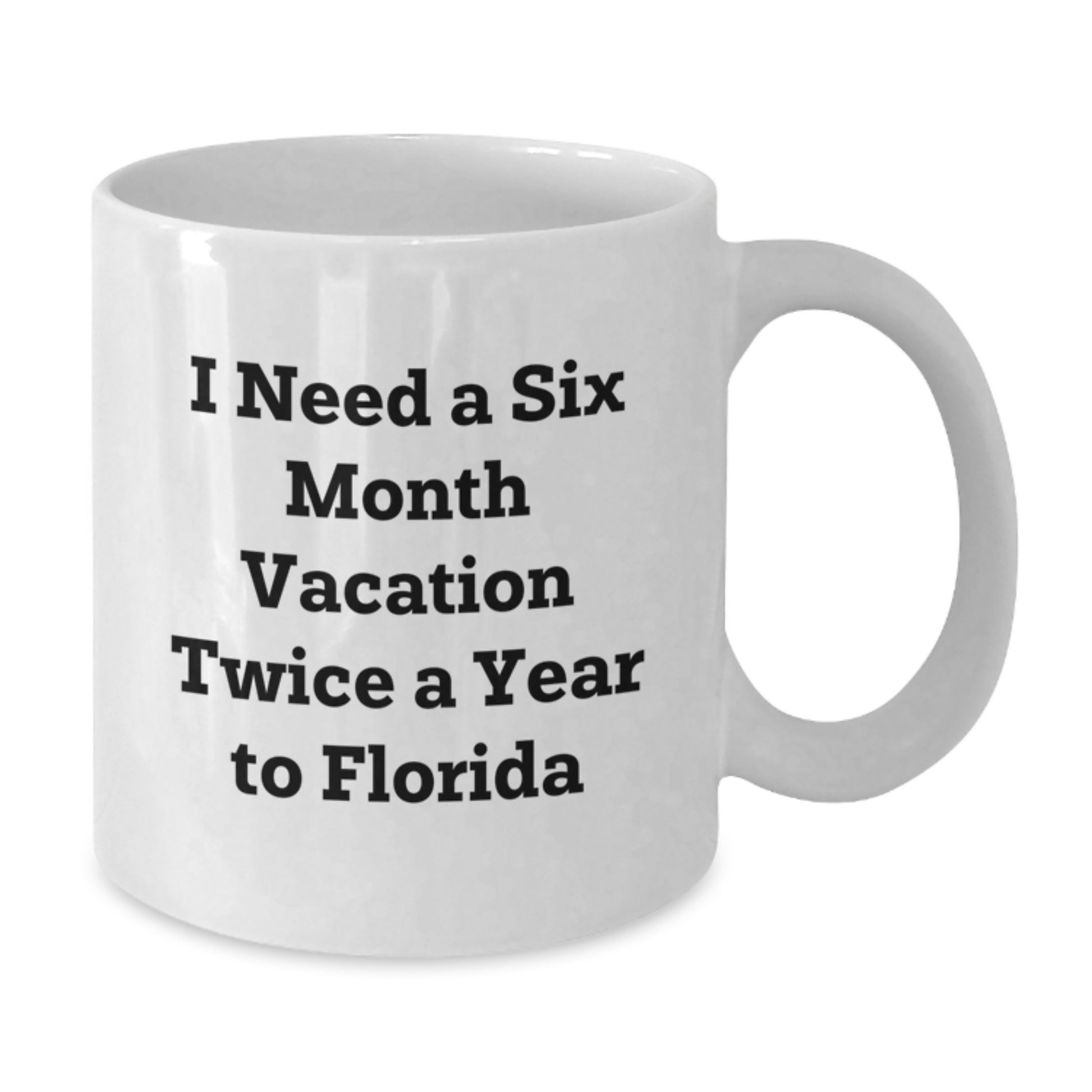 Florida Gift Ideas Funny Quote White Coffee Mug Gifts from Family Friends Florida Enthusiasts Birthday Unique Gifts - Additional