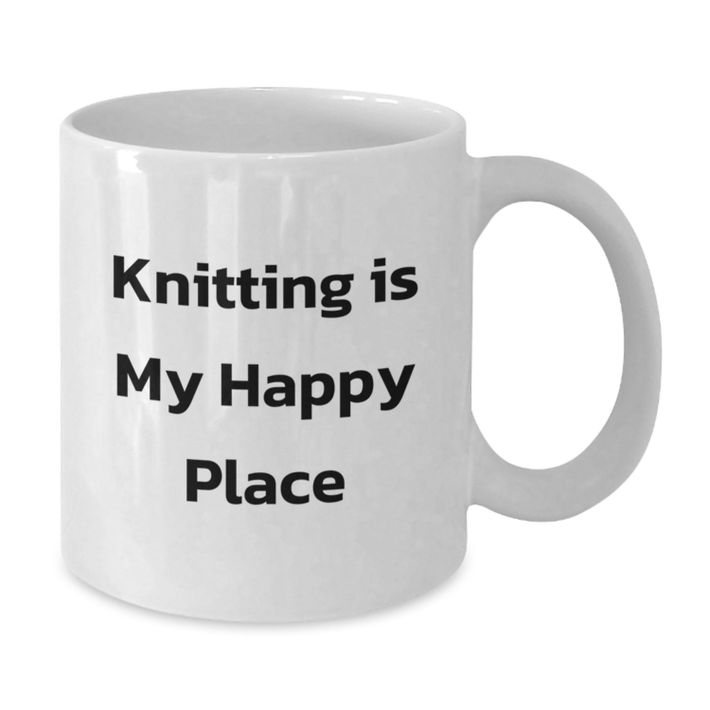 Knitting Gifts for Women Friends Family, Funny Quote White Coffee Mug, Valentine's Unique Gift from Mom Dad Sister, 11oz 15oz Ceramic Mug - Additional