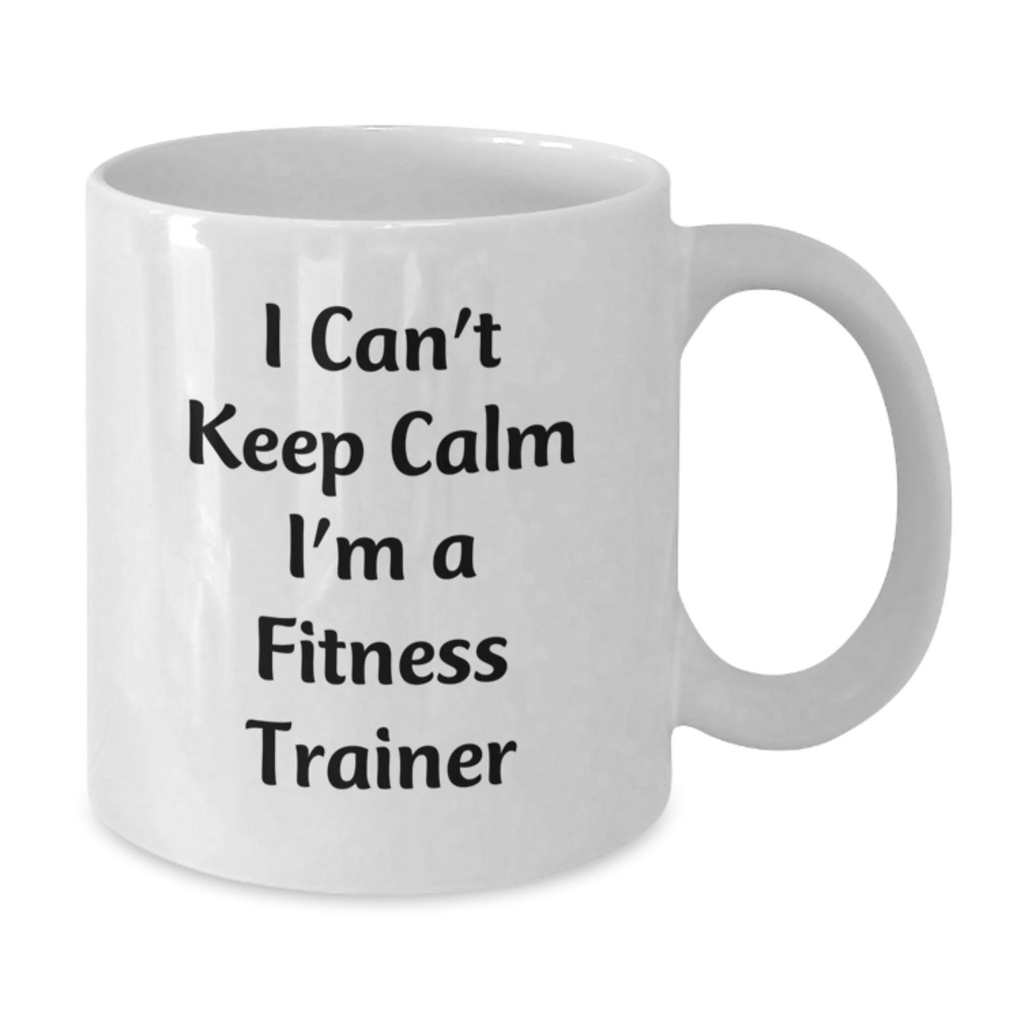 Funny Fitness Trainer Gifts for Men - I'm A Fitness Trainer White Coffee Mug for Christmas Unique Gifts from Friends - Additional