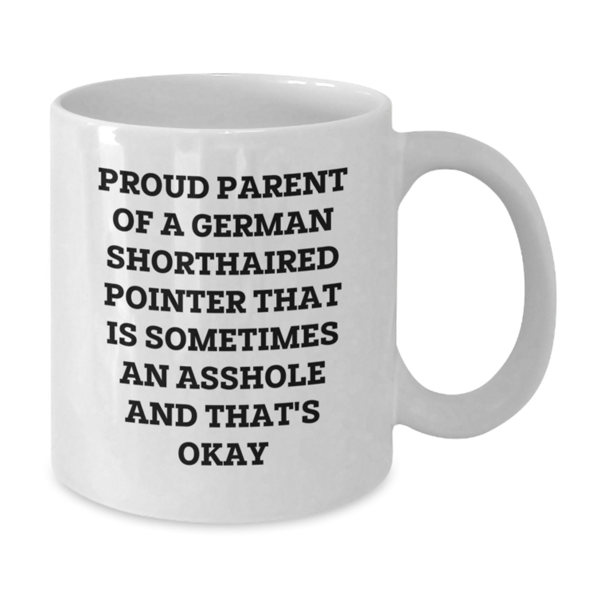 Funny German Shorthaired Pointer Dog Gifts for German Shorthaired Pointer Dog Lover Valentine's Unique White Coffee Mug Gifts from Men, Gifts for German Shorthaired Pointer Dog Owner - Additional